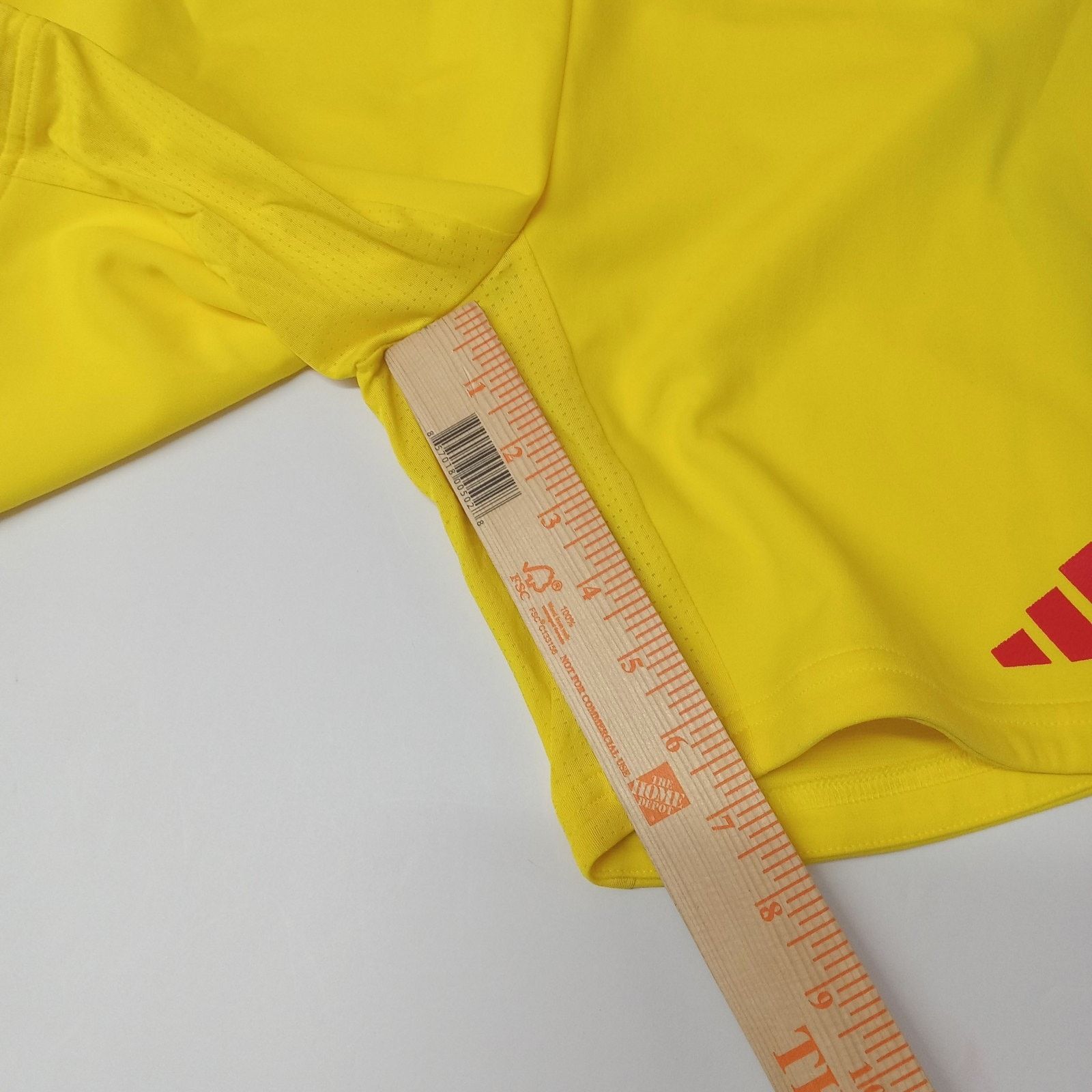 Adidas Adidas Aeroready Goalkeeper Shorts Men's M Yellow Slim Fit Size US 28 / EU 44 - 2 Thumbnail