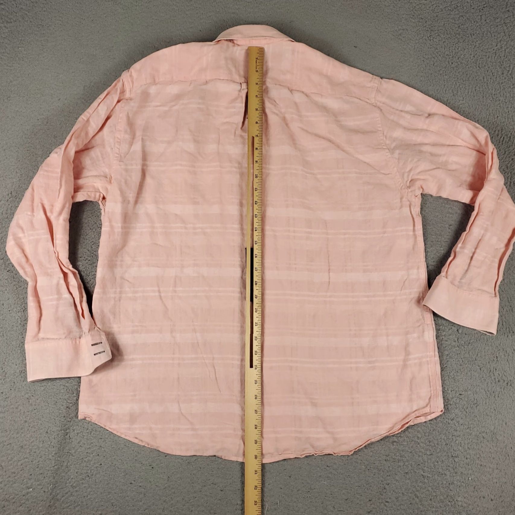 Tommy Bahama Tommy Bahama Shirt Mens XL Pink Striped Linen Cotton Button-Up Long Sleeve Casual Size US XL / EU 56 / 4 - 7 Thumbnail