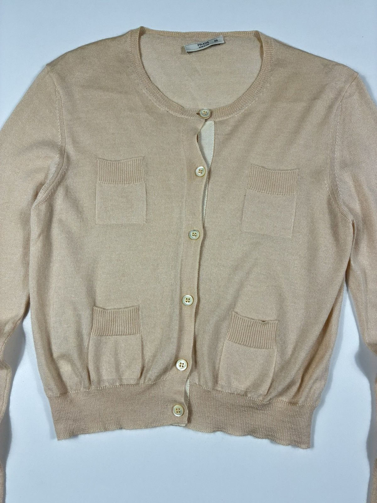 Prada Prada Cardigan Size S / US 4 / IT 40 - 3 Thumbnail