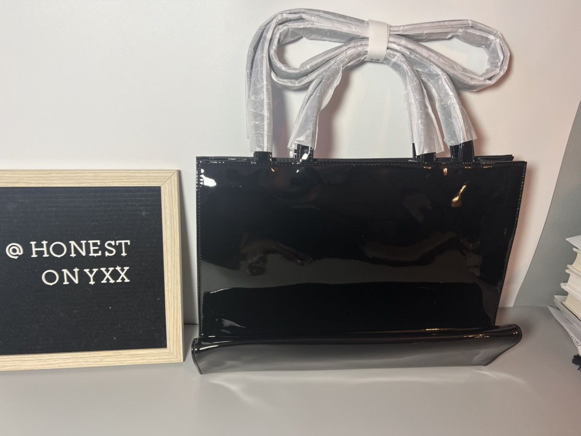 Telfar Medium black patent leather Telfar Size ONE SIZE - 7 Thumbnail