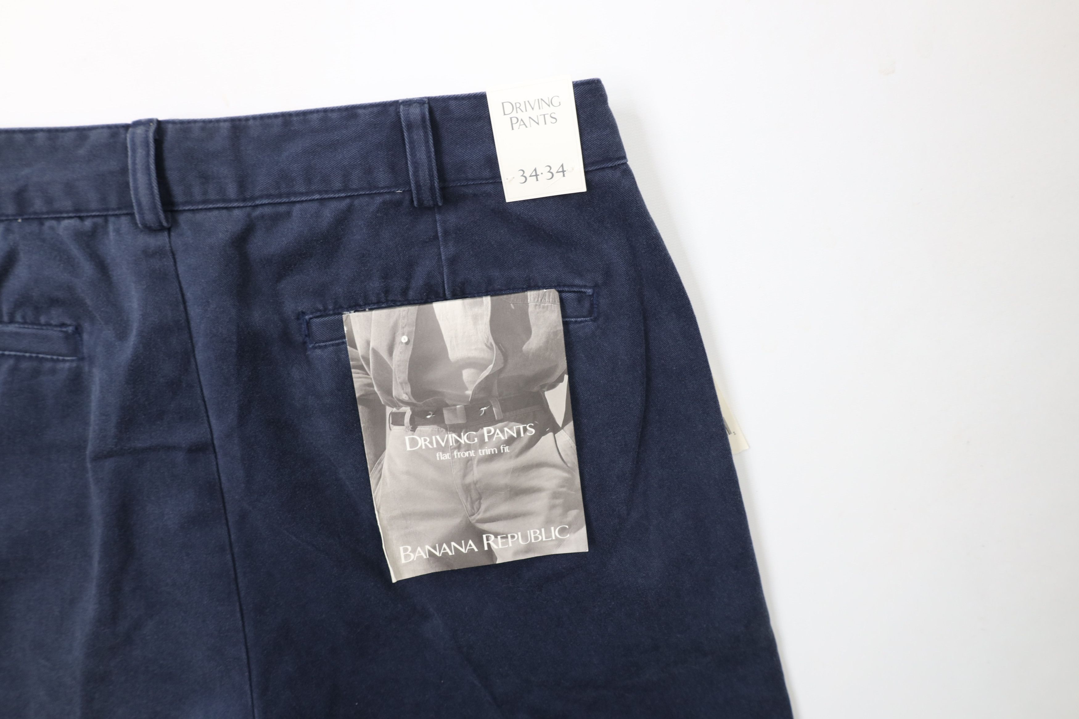 Banana Republic × Vintage Deadstock Vintage 90s Banana Republic Wide Leg Driving Pants Size US 34 / EU 50 - 13 Thumbnail