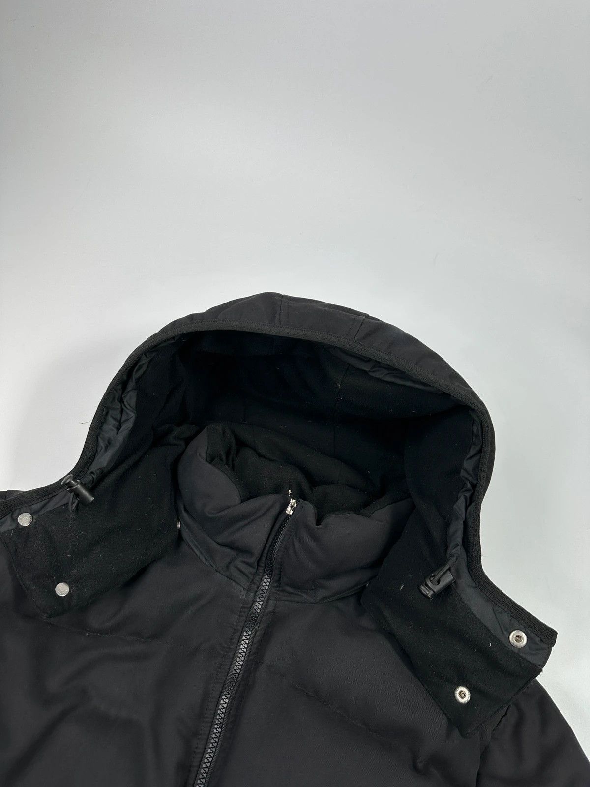 Moncler Moncler 00’s Maya Black Cotton & Down Hooded Puffer Jacket Size US L / EU 52-54 / 3 - 5 Thumbnail