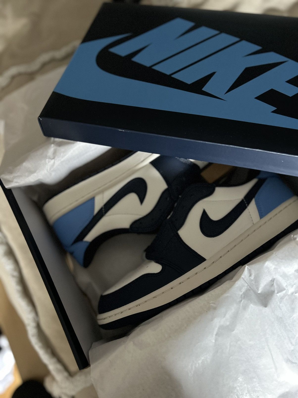 Jordan Brand × Nike Jordan 1 low Obsidian Size 10 Size US 10 / EU 43 - 7 Thumbnail