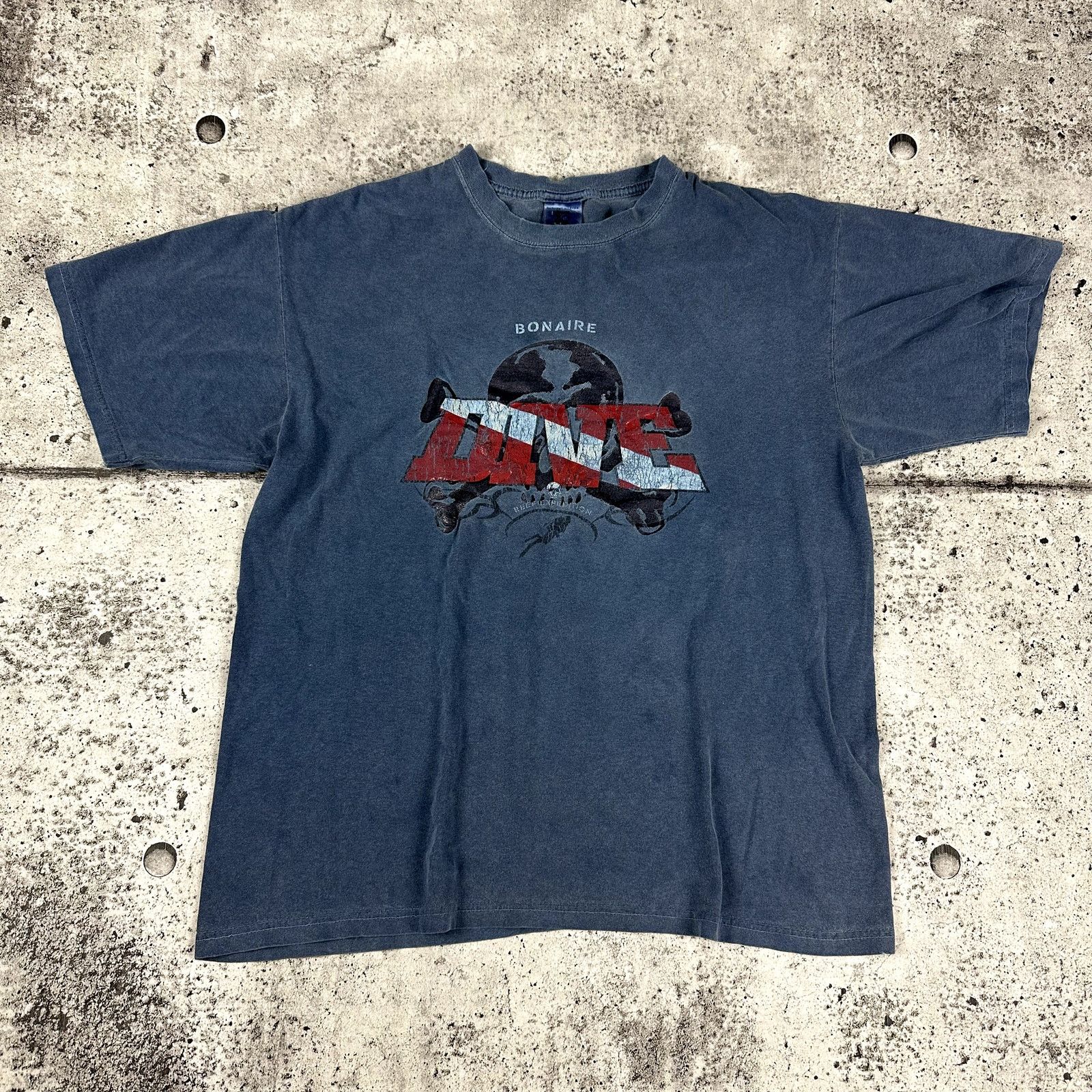Vintage Scuba Diving Shirt Bonaire Reef Expedition Size Medium Size US M / EU 48-50 / 2 - 1 Thumbnail