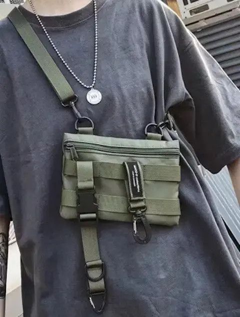 Individualized Shirts × Japanese Brand Military utility messenger bag belt bag fanny pack Size ONE SIZE - 4 Thumbnail