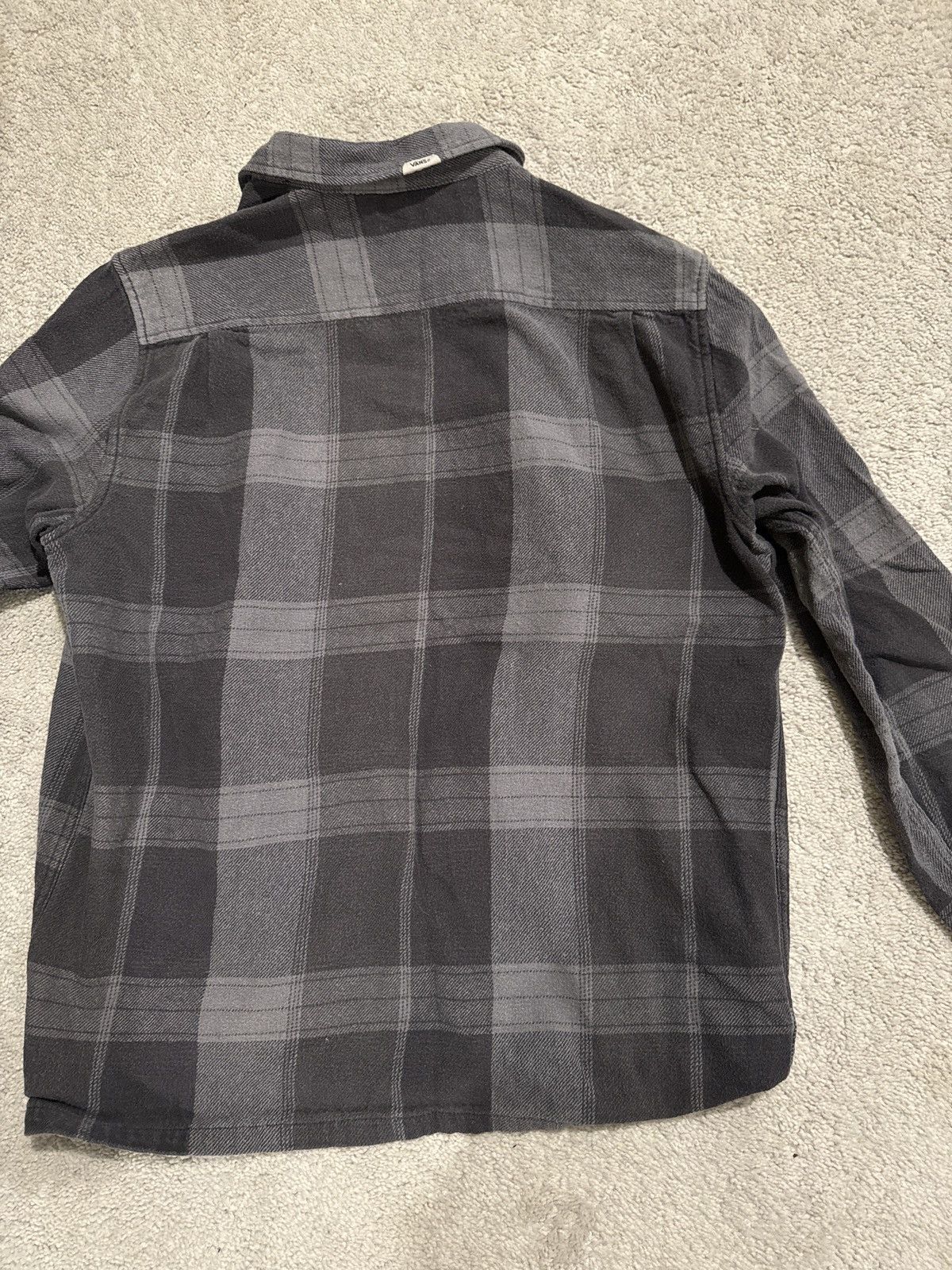 Vans Vans Flannel Black/Grey Size US XL / EU 56 / 4 - 2 Thumbnail