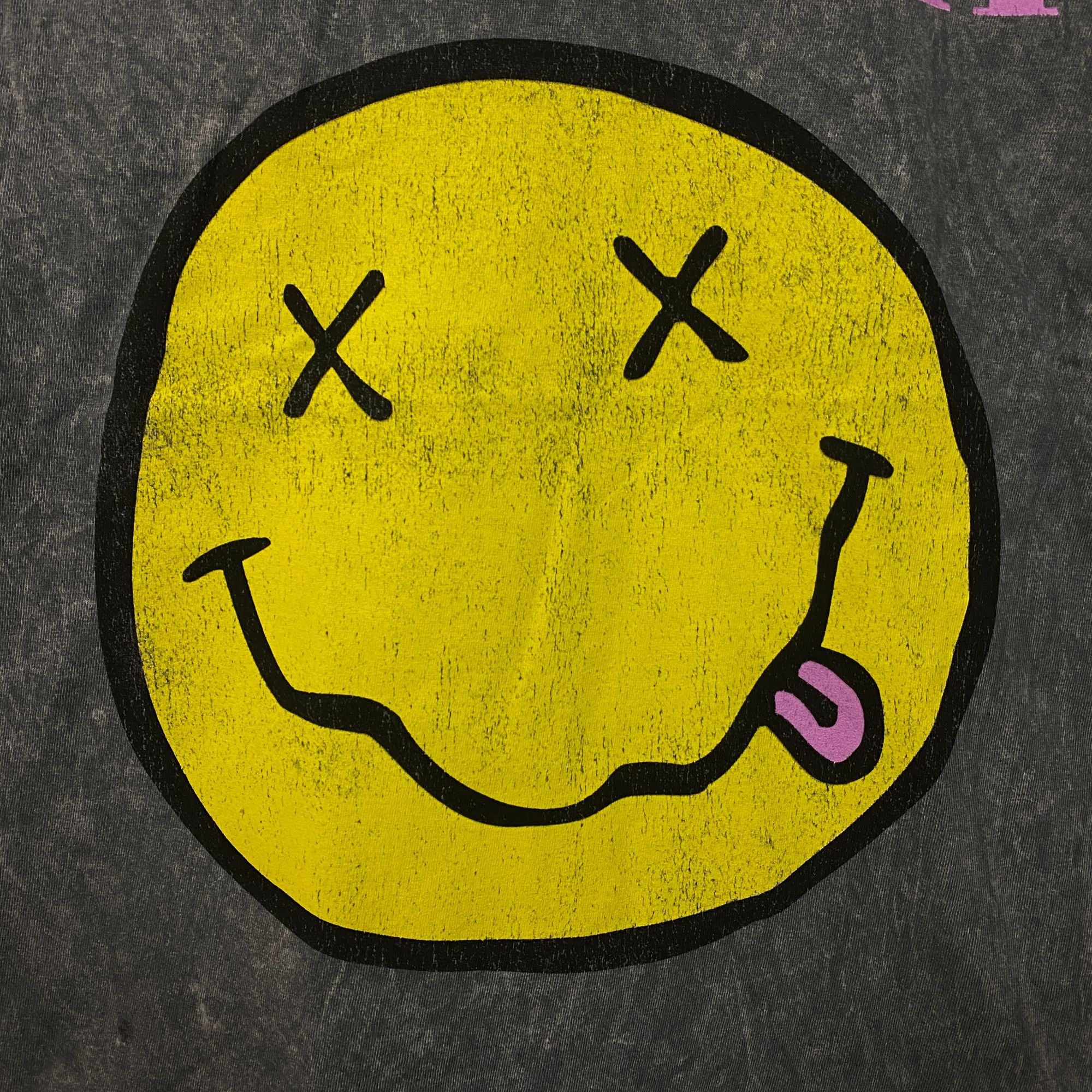 Nirvana Nirvana Smiley Face Graphic Grunge T-Shirt Medium Size US M / EU 48-50 / 2 - 4 Thumbnail