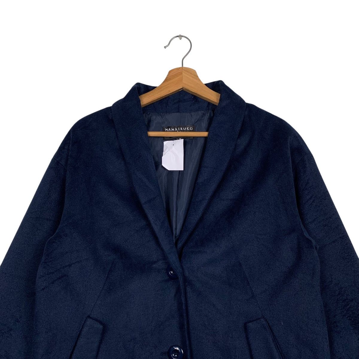 Japanese Brand Mamaikuko De Paris Overcoat Size XS / US 0-2 / IT 36-38 - 2 Thumbnail