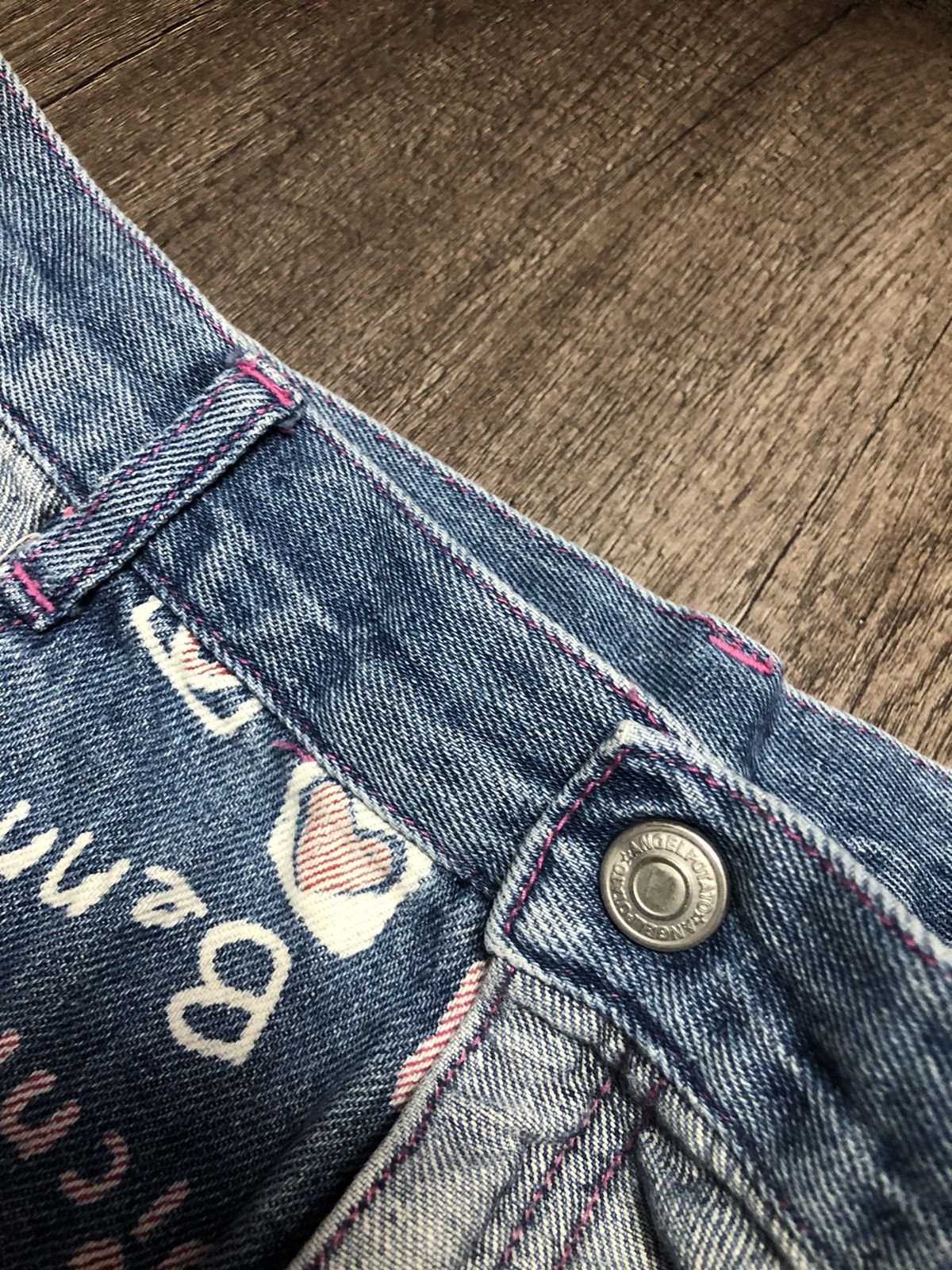 Designer × Hysteric Glamour × Japanese Brand Japanese Brand Angel Potato Strechable Jeans Streetwear Size 28" / US 6 / IT 42 - 23 Thumbnail