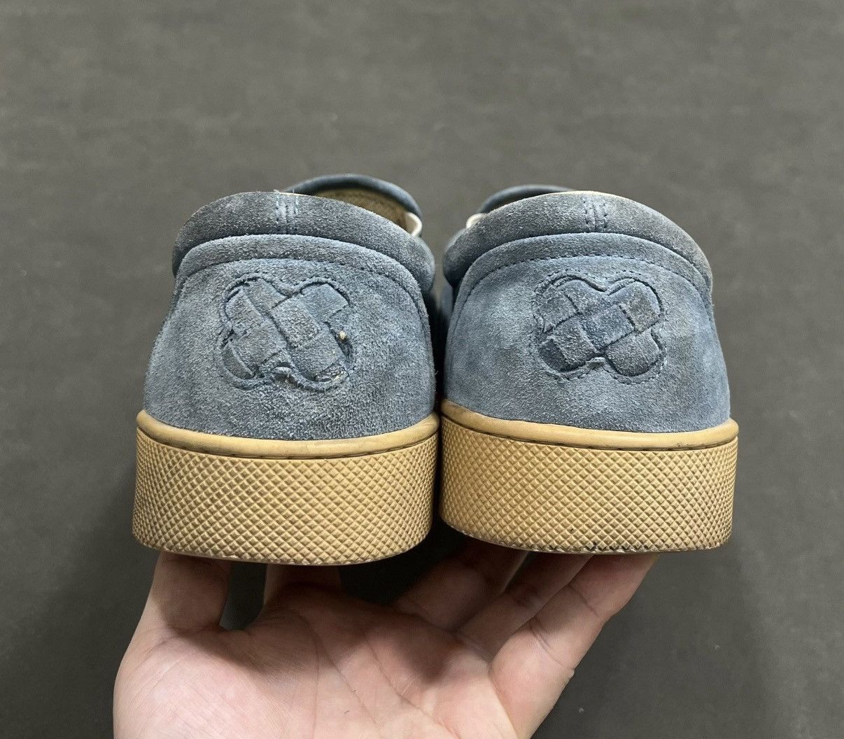 Bottega Veneta Bottega Veneta BV Classic Intreccio Slip-On Sneakers J16 Size US 8 / EU 41 - 3 Thumbnail