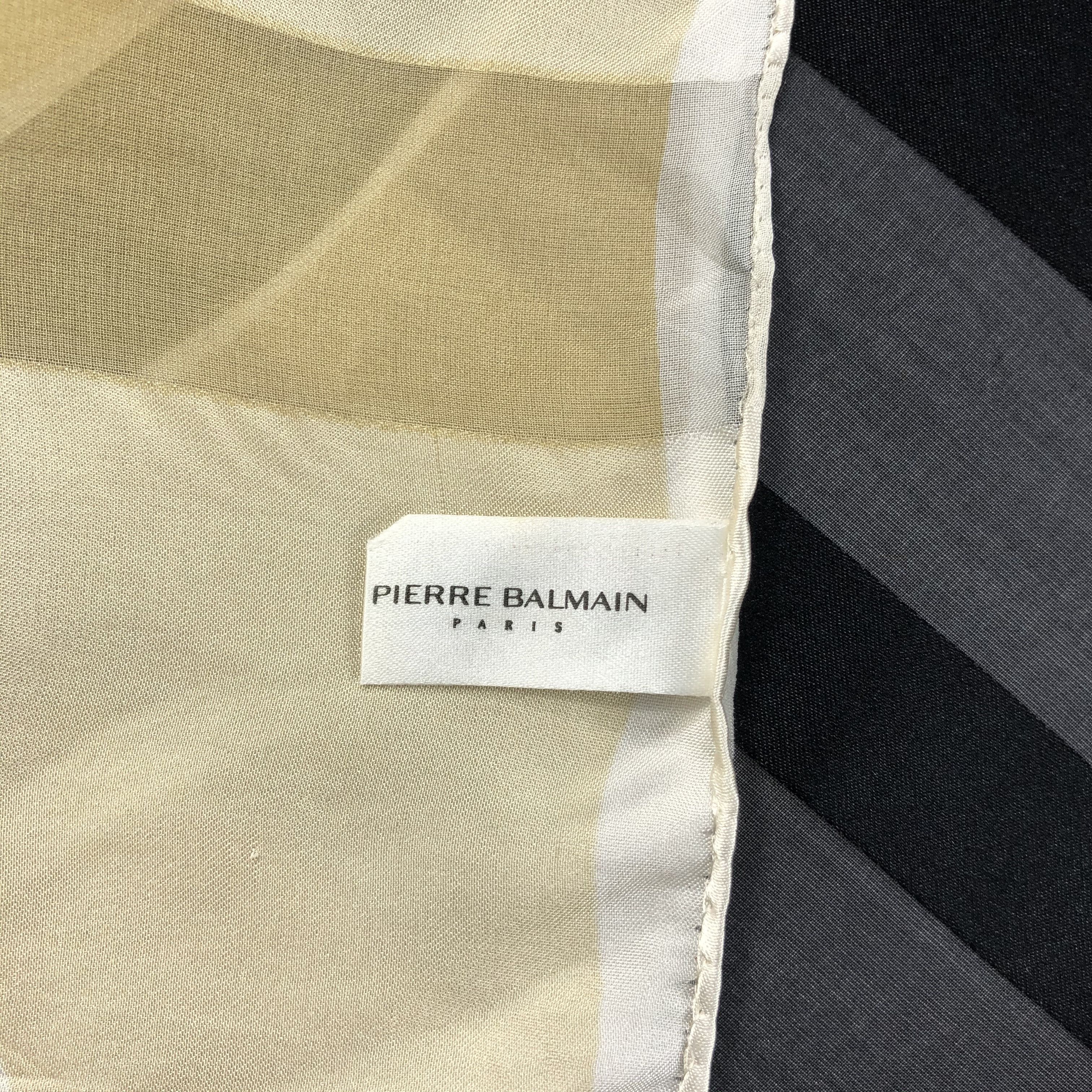 Pierre Balmain Vintage Pierre Balmain Silk Scarf Size ONE SIZE - 5 Thumbnail