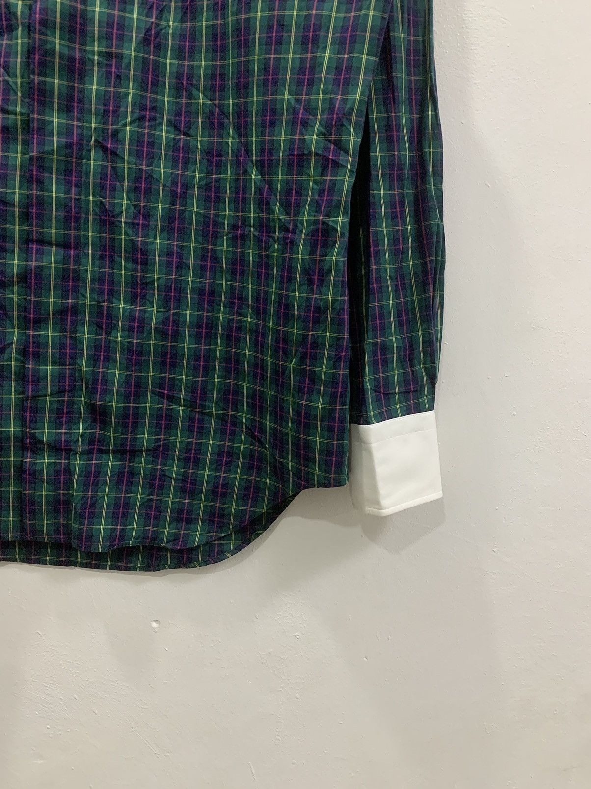 Kamakura KAMAKURA 225 LIBERTY CHECK PATTERNED - WING COLLAR L/S SHIRT Size US M / EU 48-50 / 2 - 5 Thumbnail