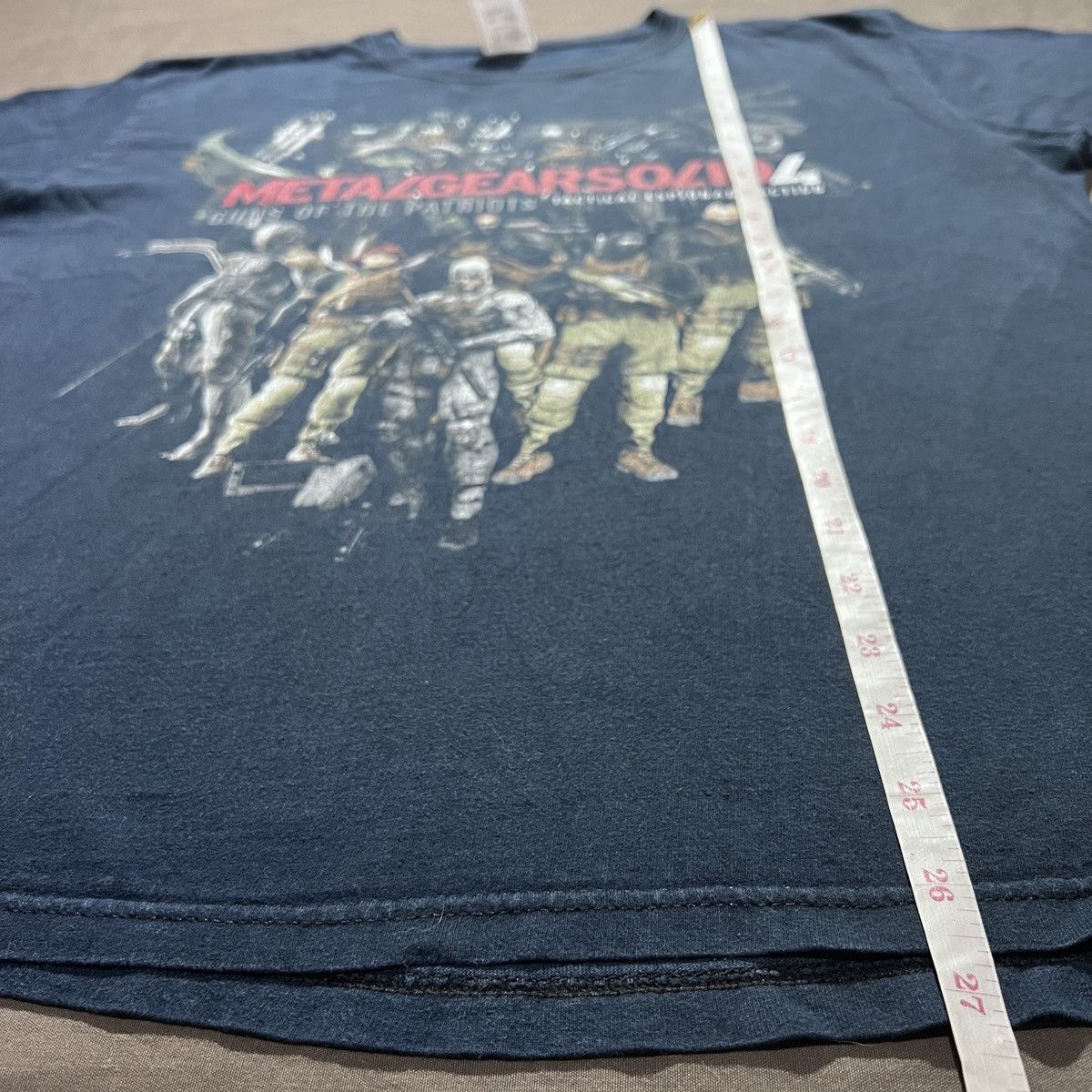 The Game Vintage Y2K Metal Gear Solid 4 shirt L Faded Size US L / EU 52-54 / 3 - 7 Thumbnail