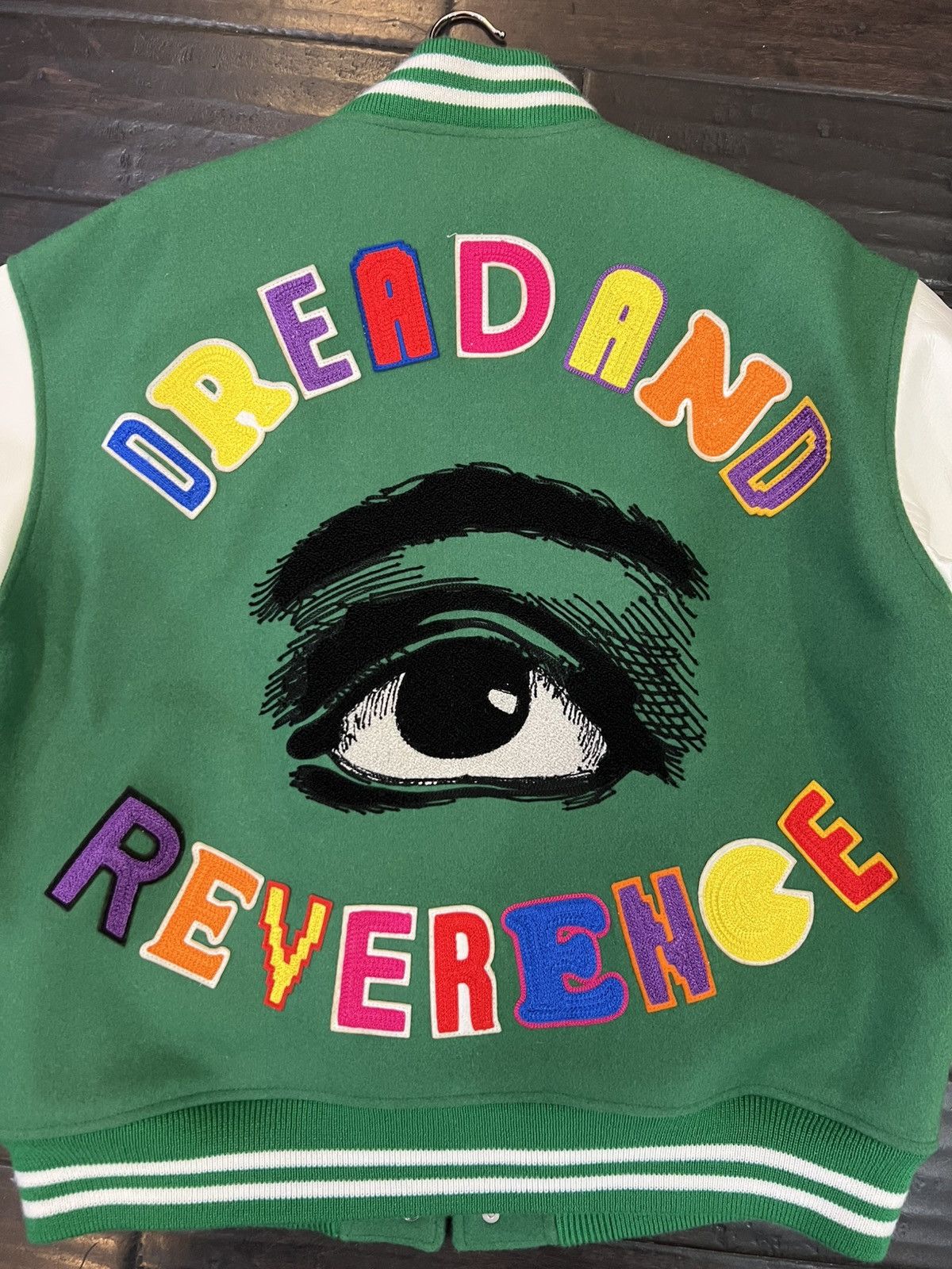 Saint Michael SAINT Mxxxxxx Michael x Takashi Murakami “Me Me Me” Varsity Size US L / EU 52-54 / 3 - 2 Thumbnail