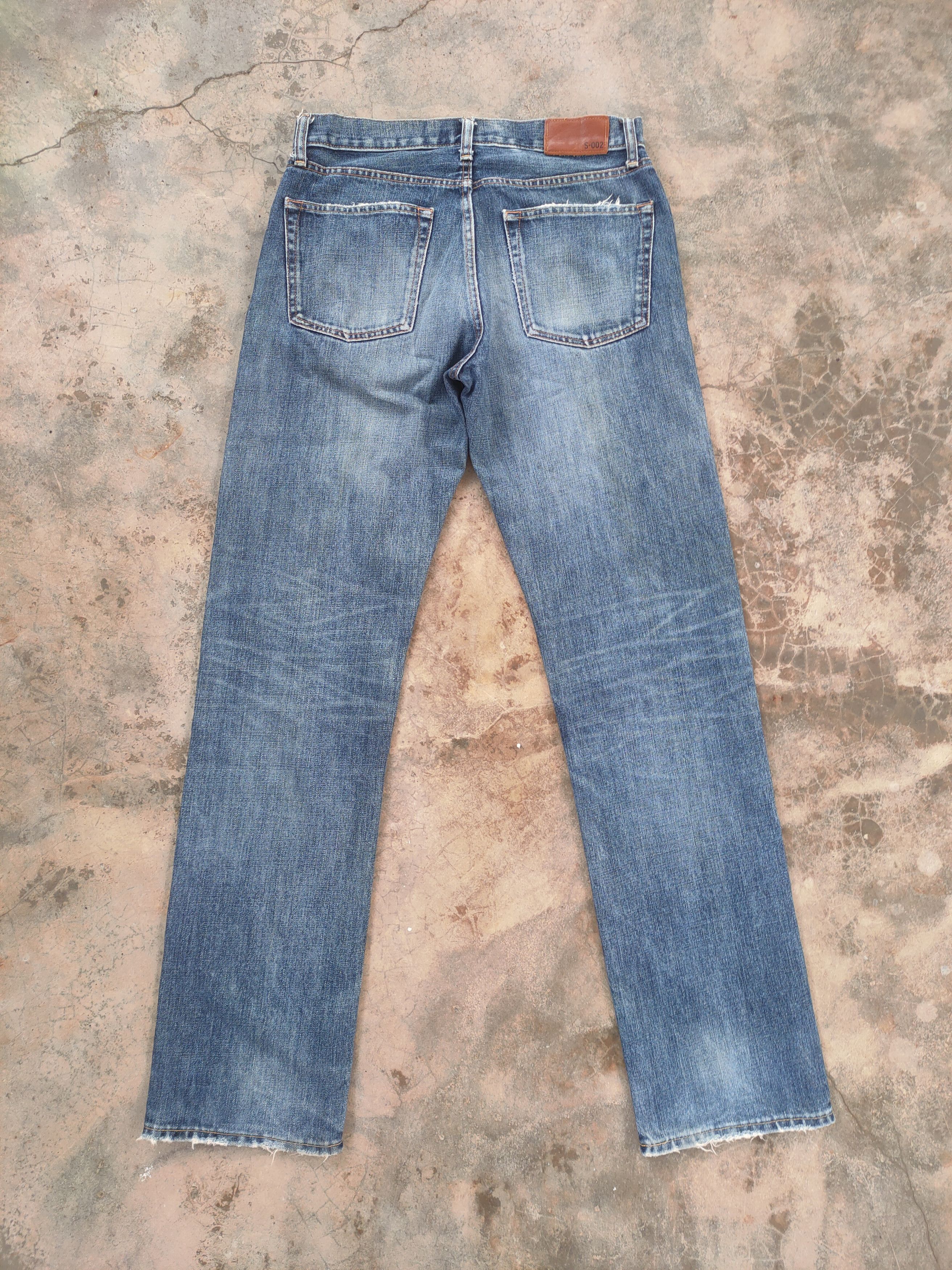 Japanese Brand # Japanese vintage faded distressed jeans denim pants Size US 30 / EU 46 - 3 Thumbnail