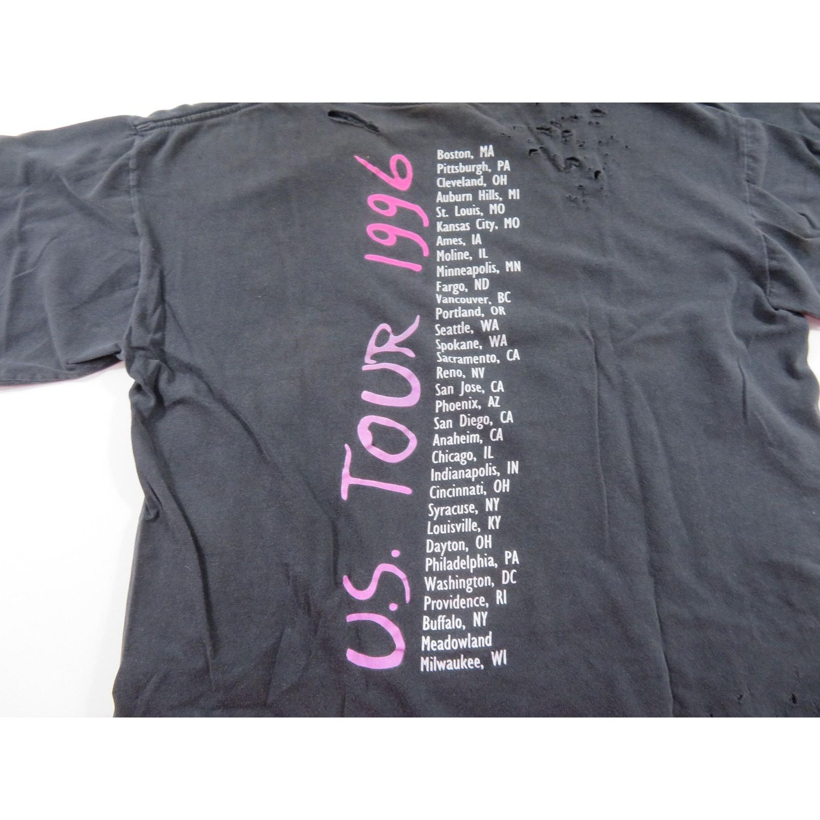 Other Neil Diamond Distressed Black Rock T-shirt Sz L 1990s Size US L / EU 52-54 / 3 - 4 Thumbnail