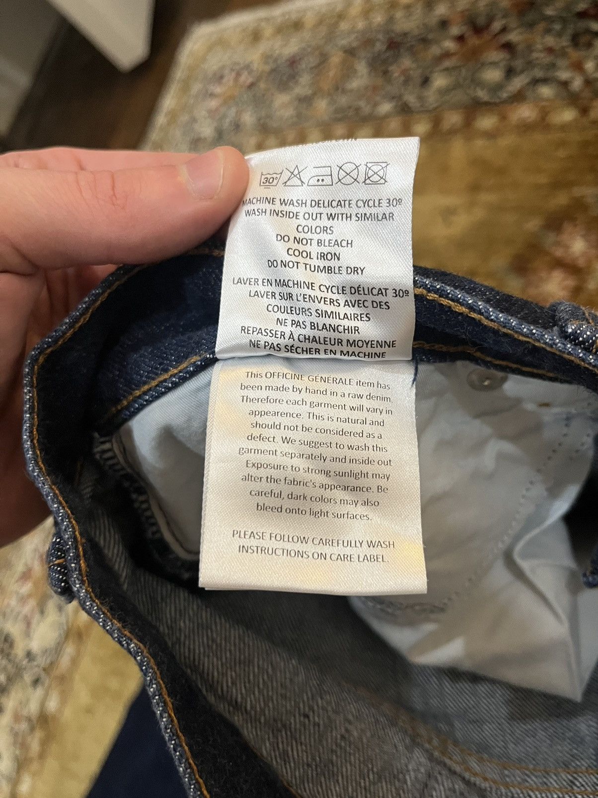 Officine Generale Officine Generale Japanese denim Size US 30 / EU 46 - 9 Thumbnail