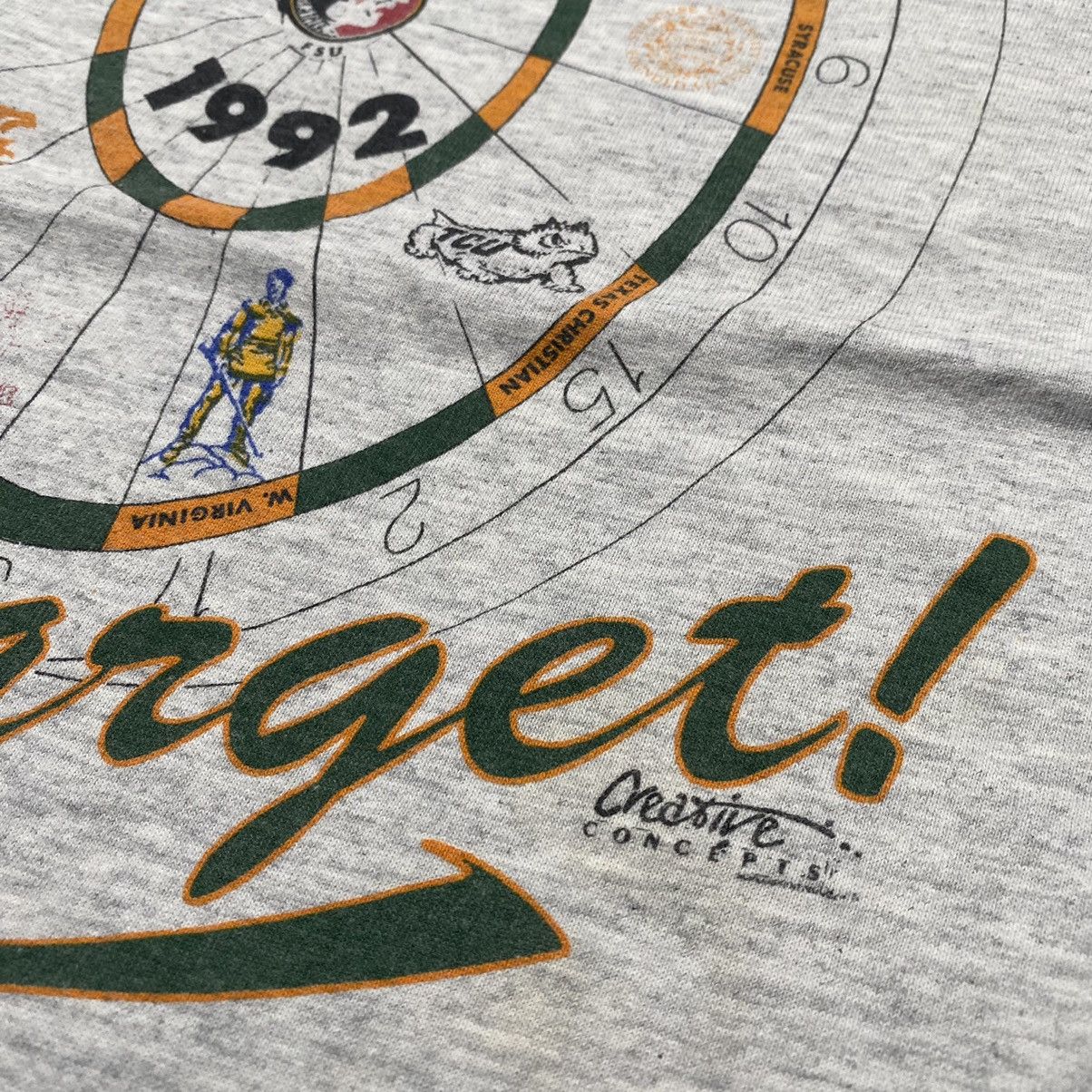 Vintage 90s Miami Dart Sports On Target Tee Size US S / EU 44-46 / 1 - 3 Thumbnail