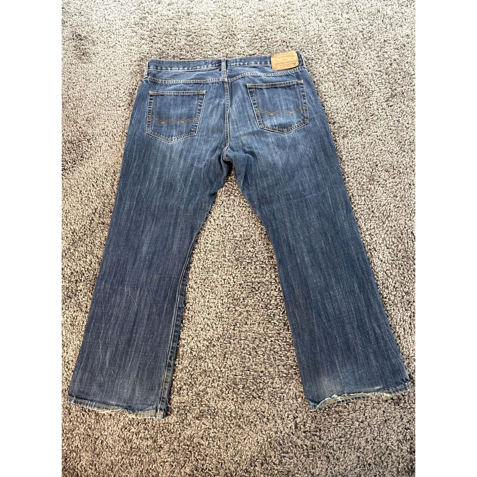 American Eagle Outfitters VINTAGE American Eagle Jeans Men 38x28 Blue Bootcut Relaxed Dark Wash Y2K Comfort Jeans Mens Size US 38 / EU 54 - 6 Thumbnail