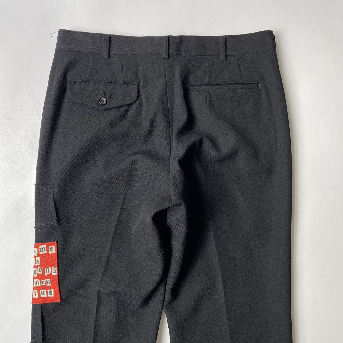 Comme des Garcons A/W 08 ‘Jamie Reed Patch’ Wool Trousers Size US 30 / EU 46 - 13 Thumbnail