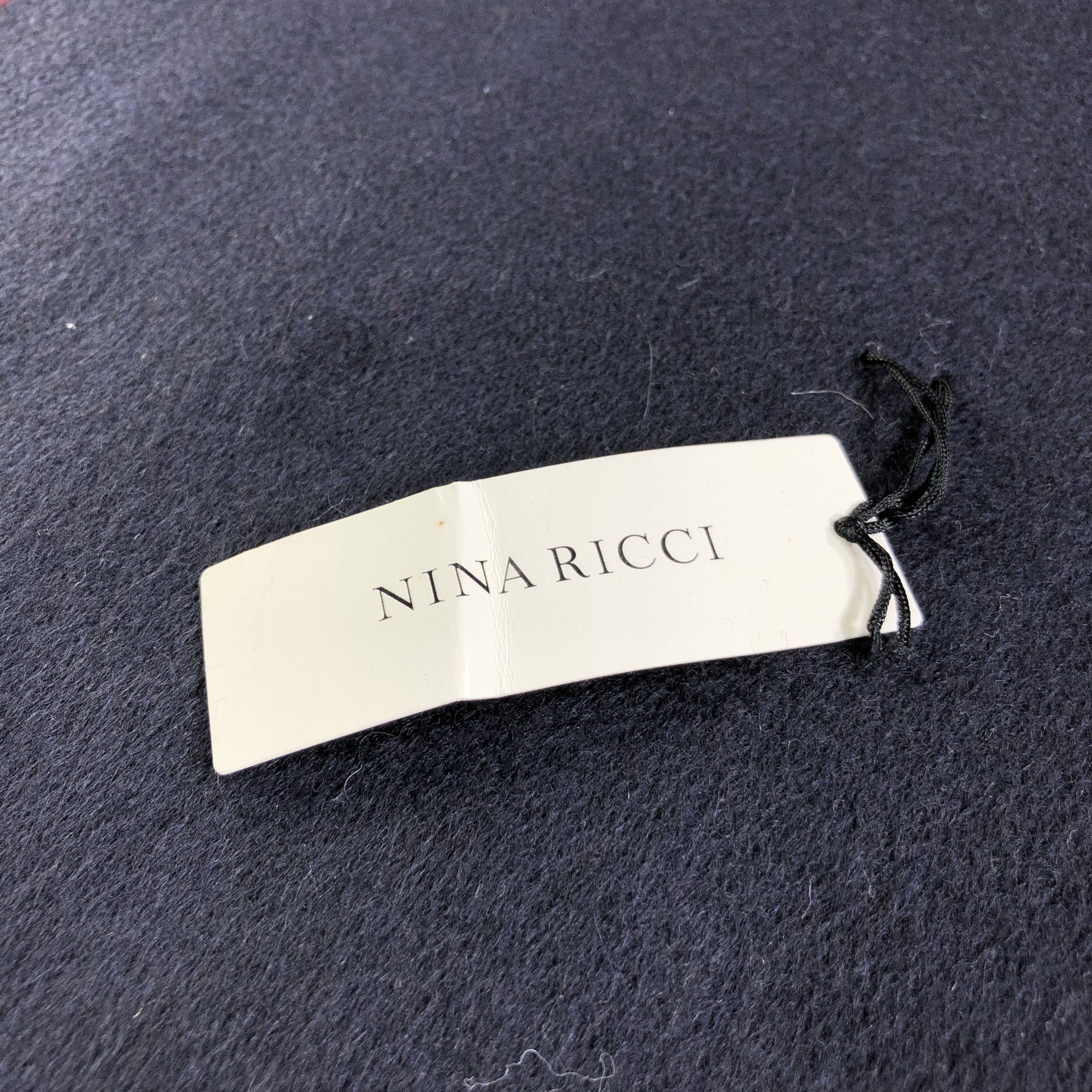 Nina Ricci Nina Ricci Cashmere Scarf Muffler V1904 Size ONE SIZE - 4 Thumbnail