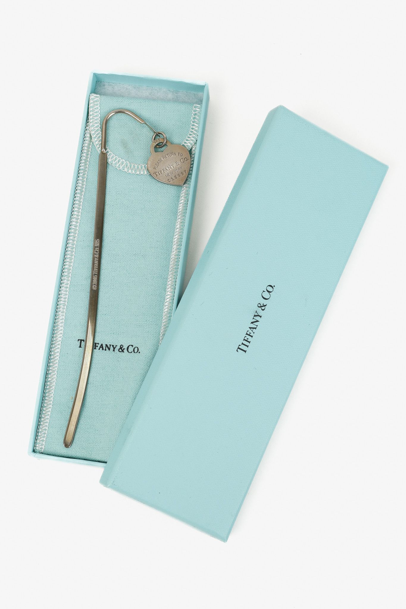 Tiffany & Co. Tiffany & Co. Sterling Silver Heart Charm Bookmark Size ONE SIZE - 6 Thumbnail