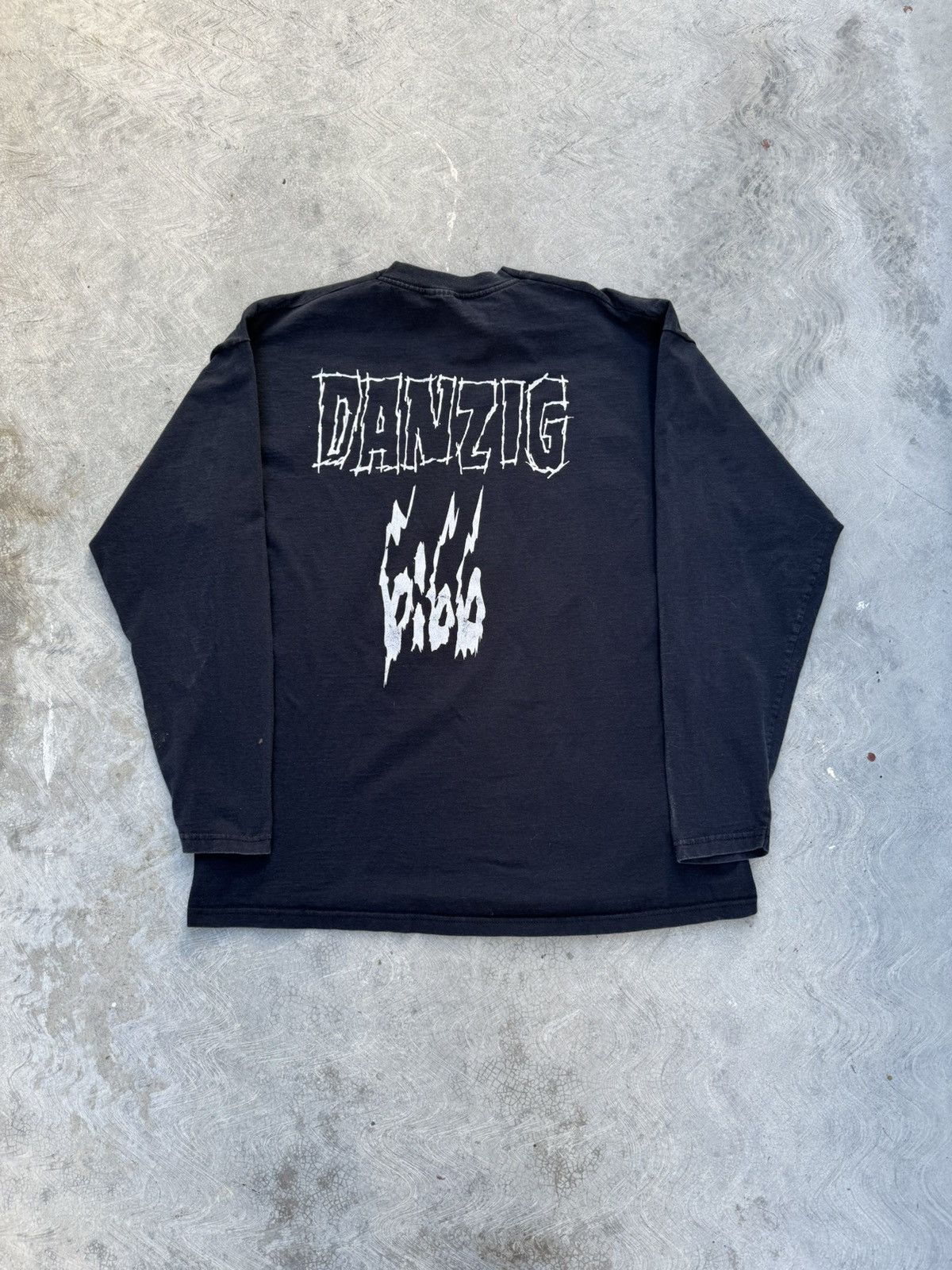 Band Tees Vintage Y2K 2000s Danzig 666 Longsleeve Shirt Size US XL / EU 56 / 4 - 2 Thumbnail