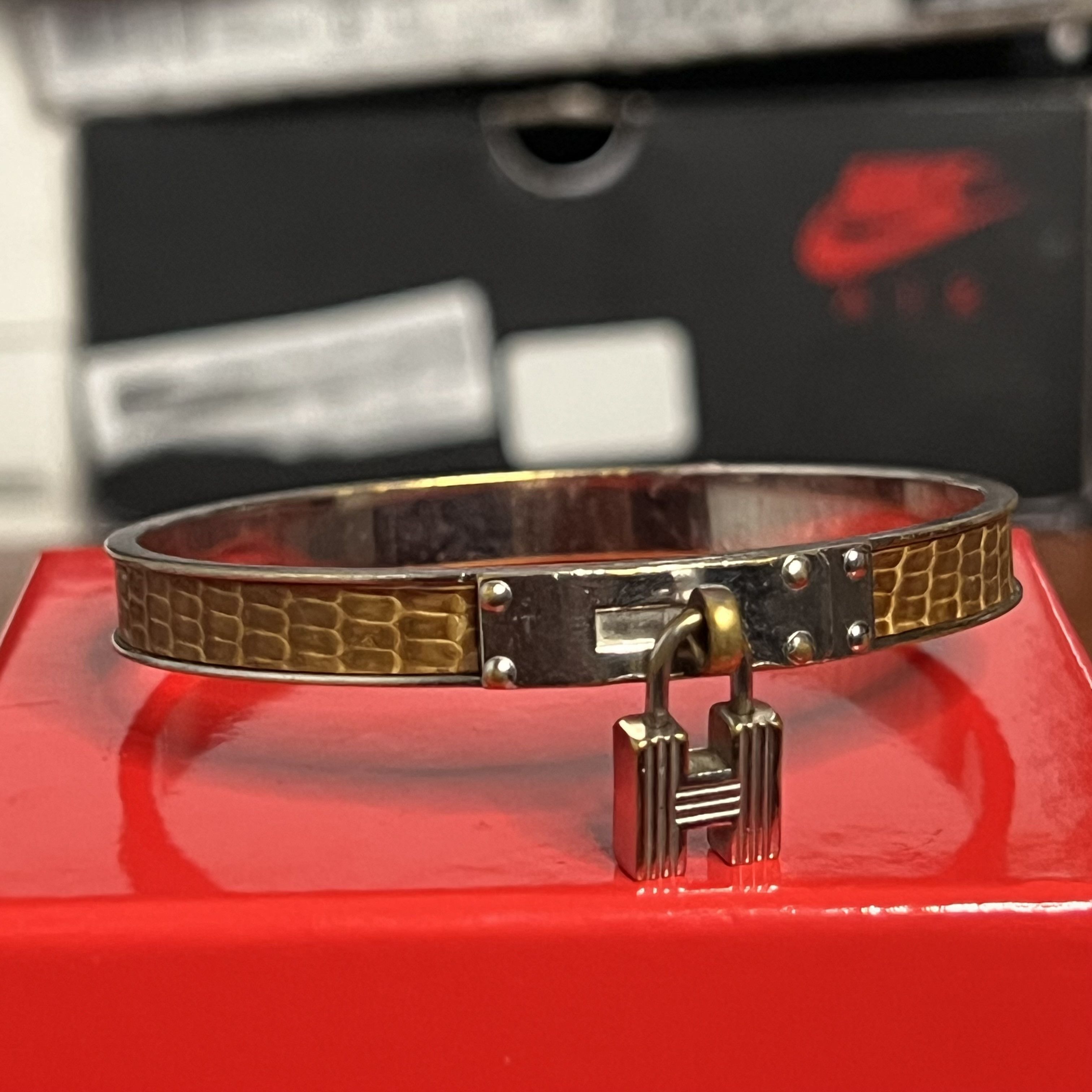 Hermes Hermès Kelly Bangle Bracelet Size ONE SIZE - 1 Thumbnail