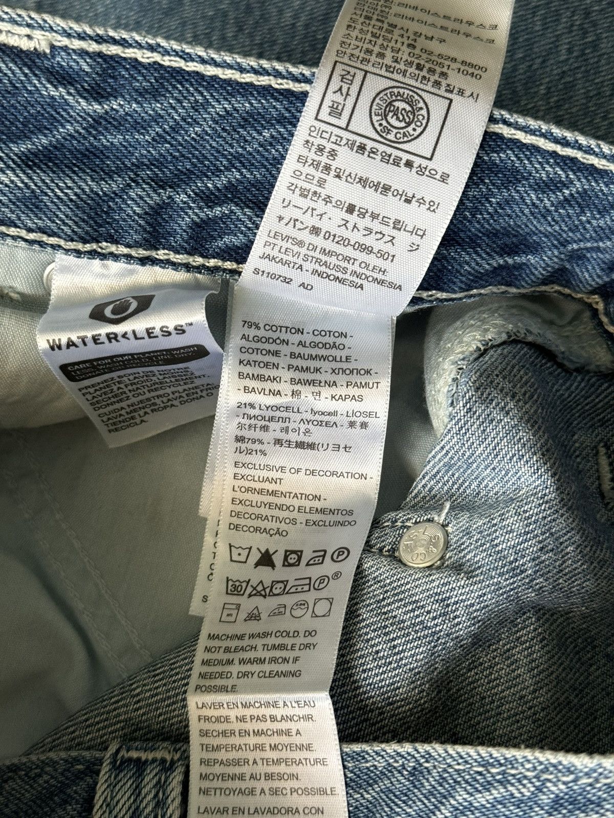 Designer × Levi's Levi’s wide leg carpenter jeans denim pants Size 27" / US 4 / IT 40 - 8 Thumbnail