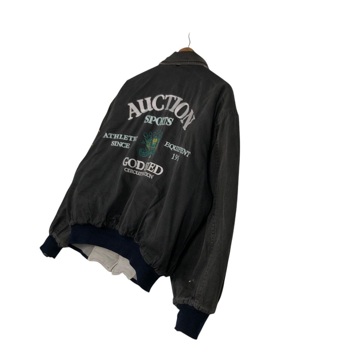Japanese Brand 📌Vintage Reversible Bomber Jacket Cooperation Issey Miyake Size US M / EU 48-50 / 2 - 13 Thumbnail