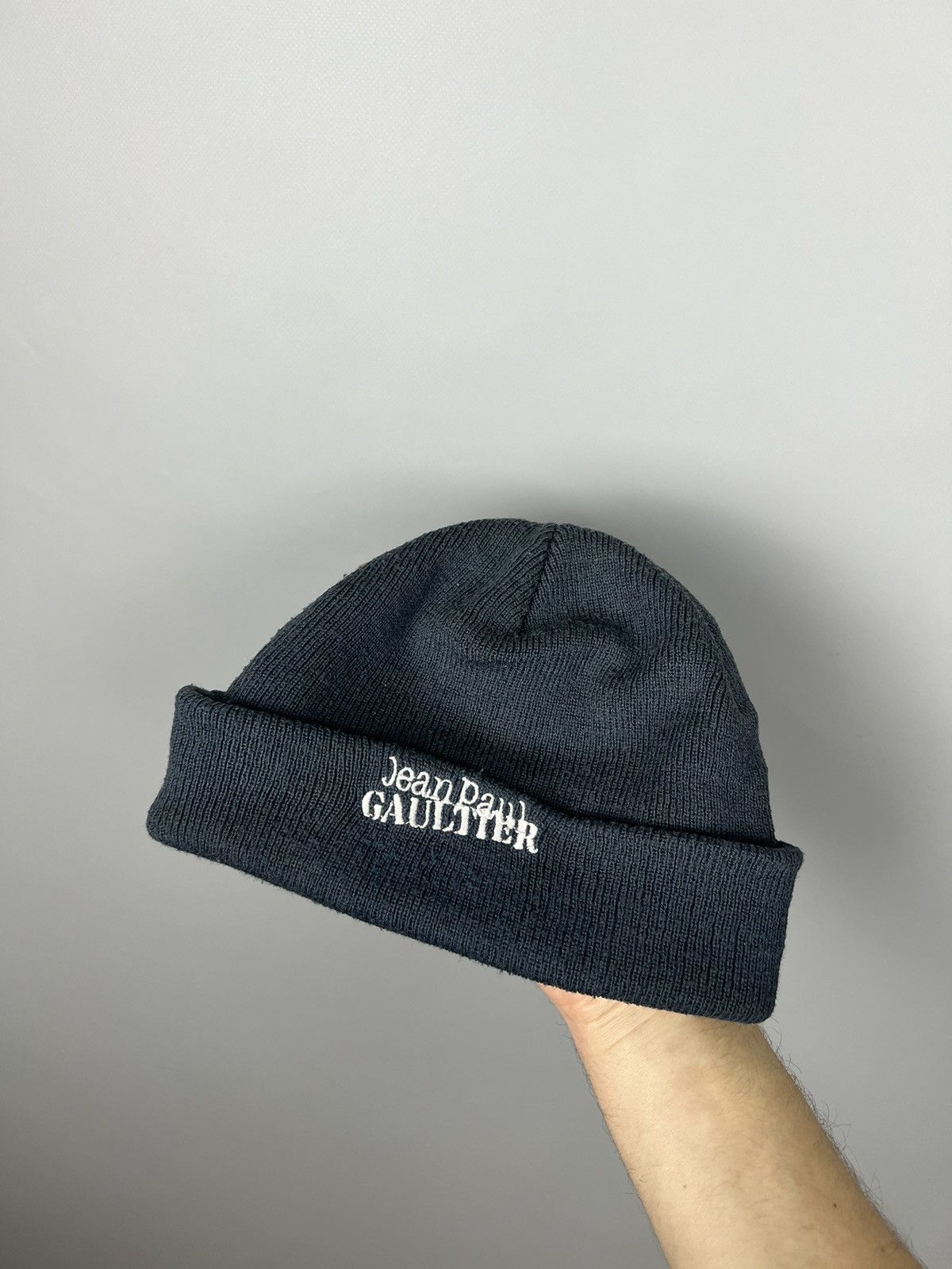 Jean Paul Gaultier Jean Paul Gaultier Logo Beanie Hat rare Size ONE SIZE - 1 Thumbnail