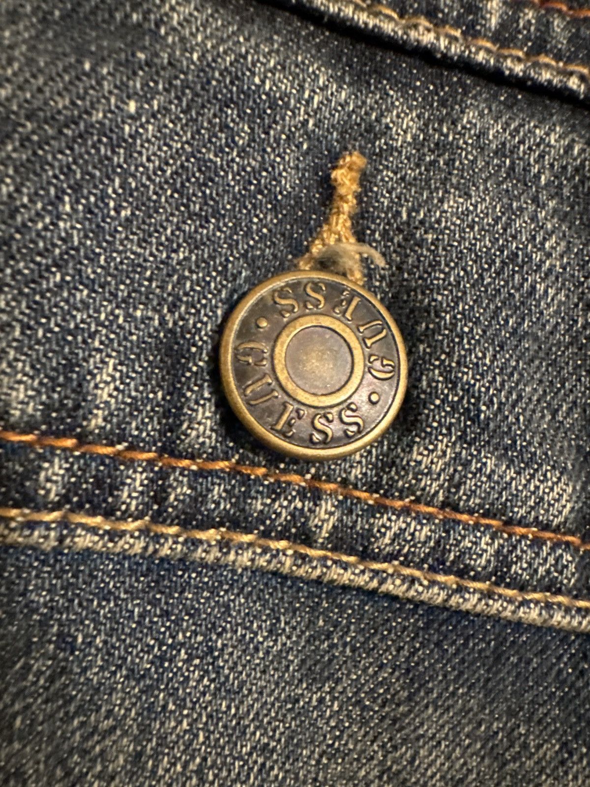 Guess Guess Distressed Denim Jacket – Classic Moto Style Size US S / EU 44-46 / 1 - 3 Thumbnail