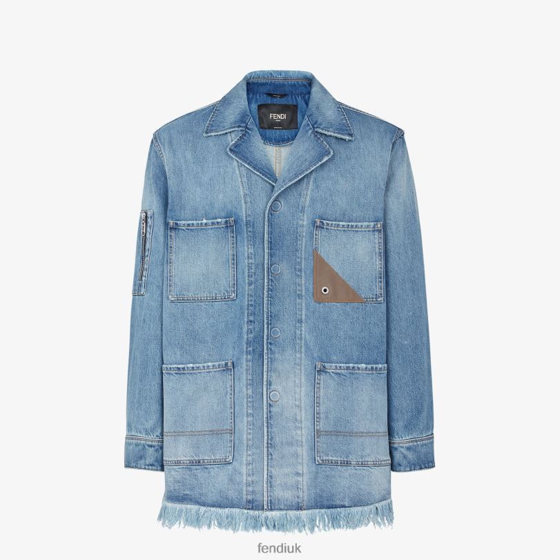 Fendi o1loc1c0824 Jacket in Blue Size US XL / EU 56 / 4 - 1 Thumbnail