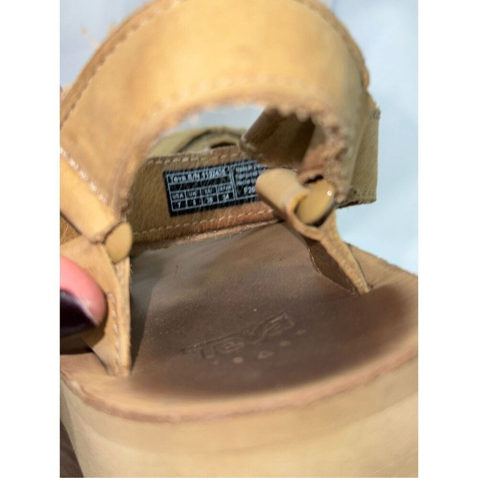 Teva Teva Tan Strap Sandals | Sz 7 Size US 7 / IT 37 - 5 Thumbnail