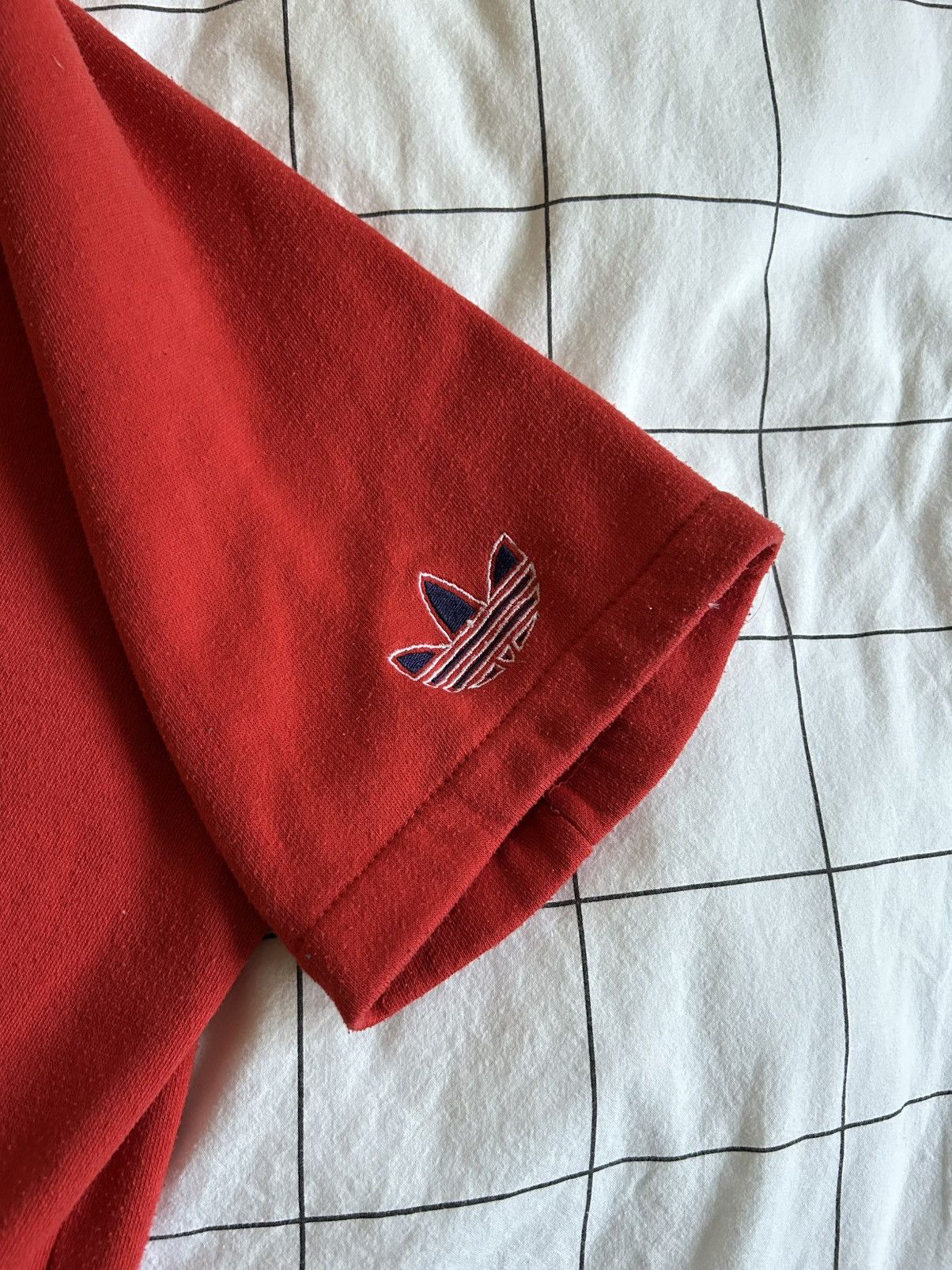 Adidas × Vintage vintage adidas short sleeve sweatshirt Size M / US 6-8 / IT 42-44 - 4 Thumbnail