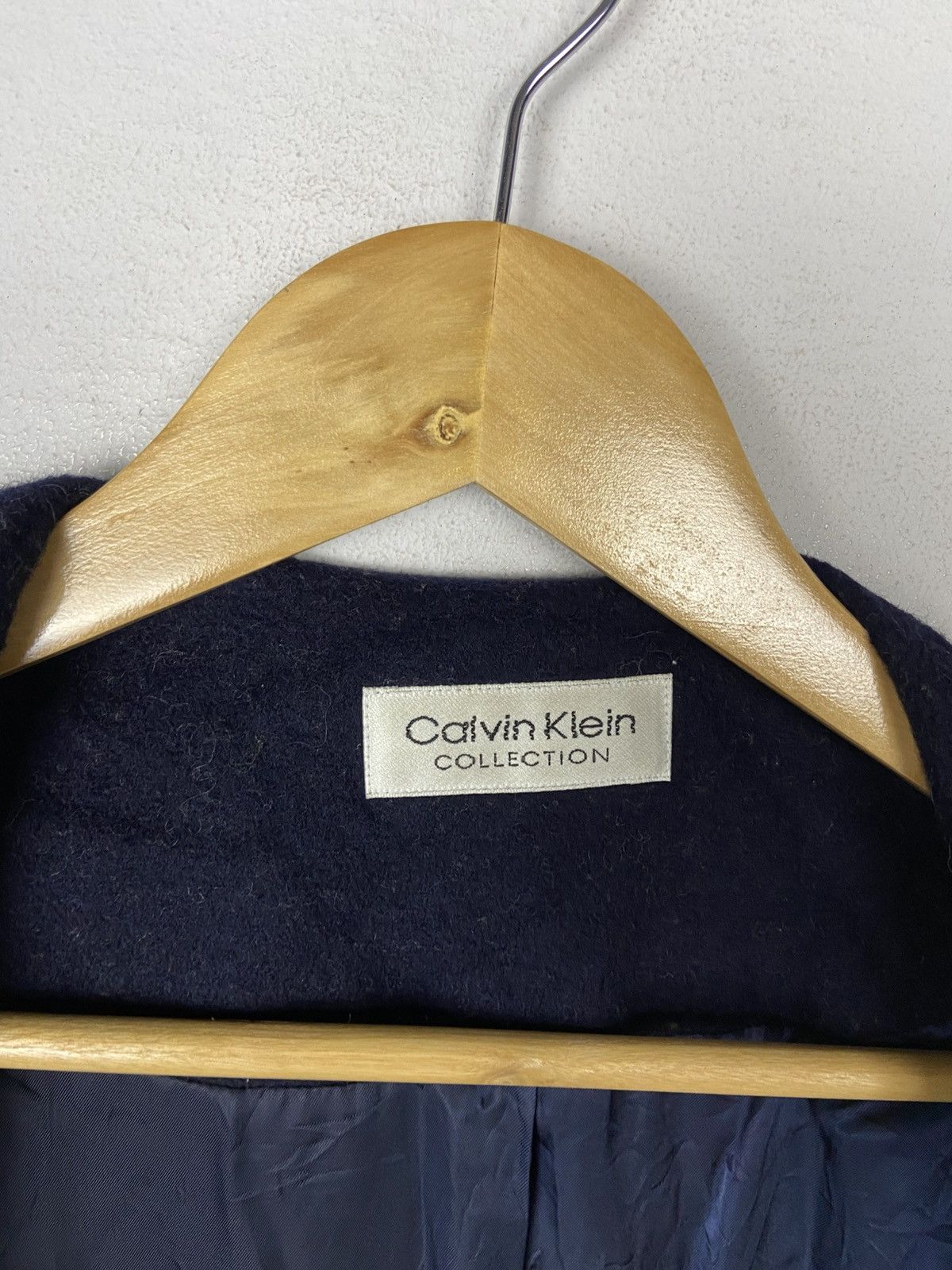 Calvin Klein CALVIN KLIEN COLLECTION OVERCOAT WOOLEN Size US L / EU 52-54 / 3 - 5 Thumbnail