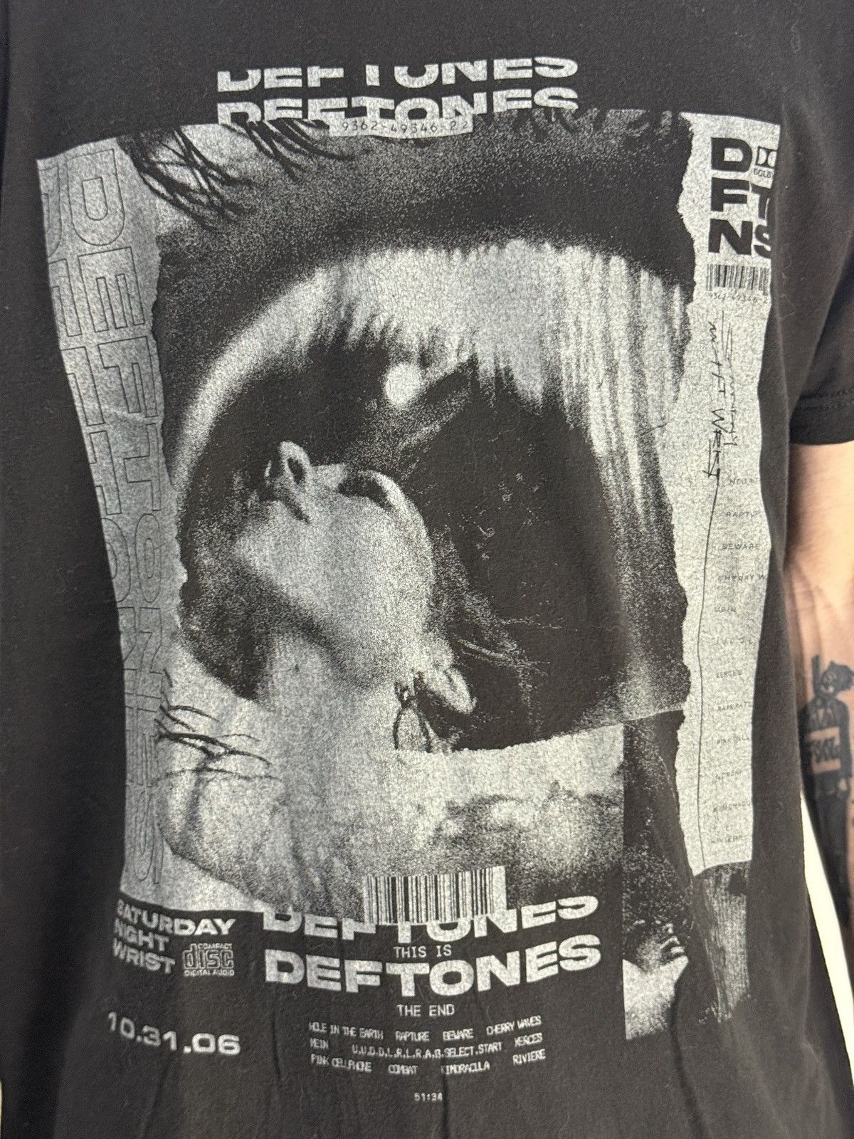 Band Tees Deftones Band tshirt Size US L / EU 52-54 / 3 - 2 Thumbnail