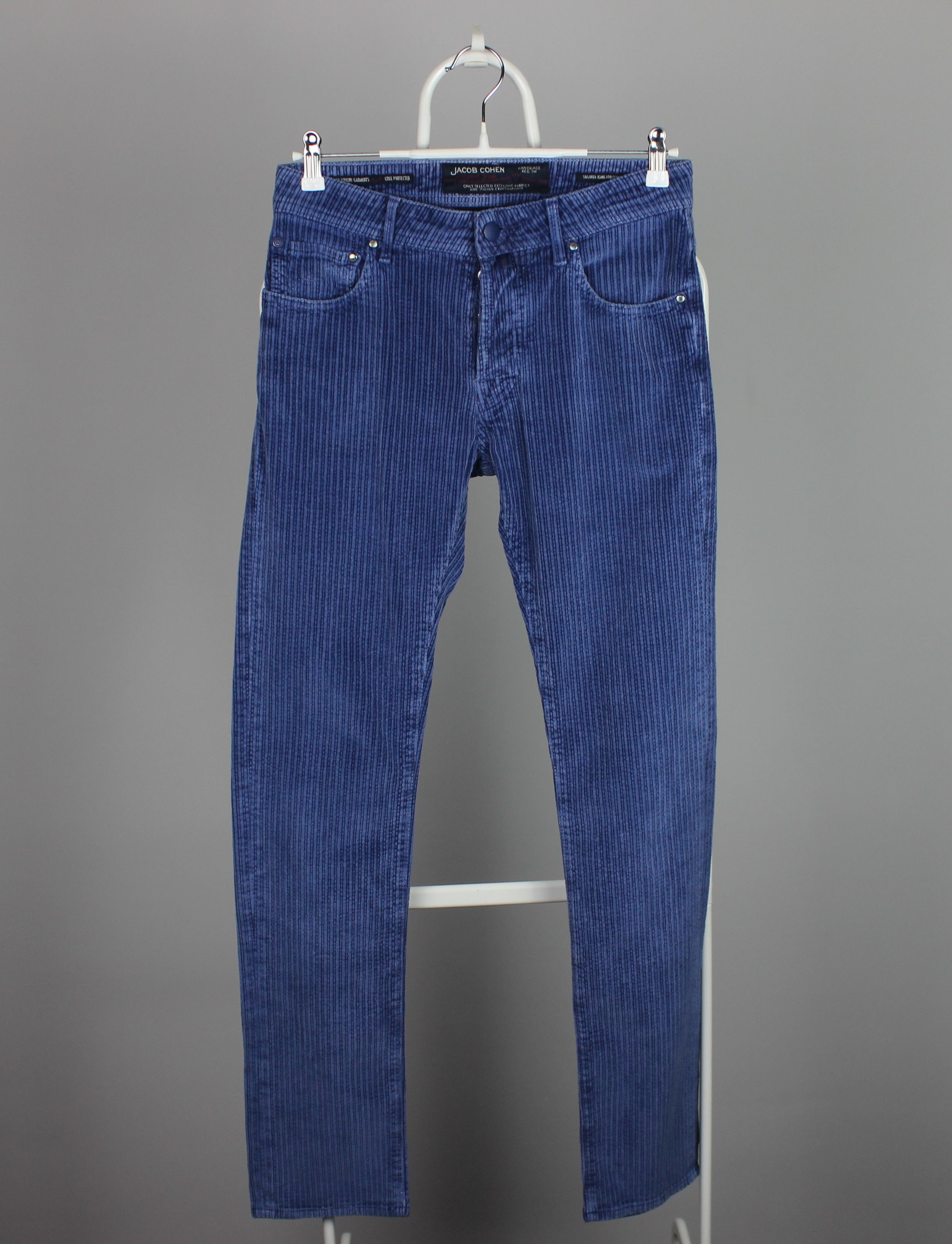 Jacob Cohen Jacob Cohen casual pants velvet men 29 eu blue Size US 29 - 6 Thumbnail