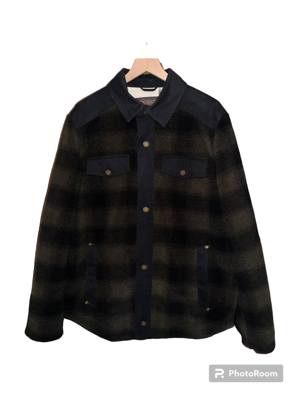 image of Pendleton Redwood Jacket in Navy, Men's (Size XL)