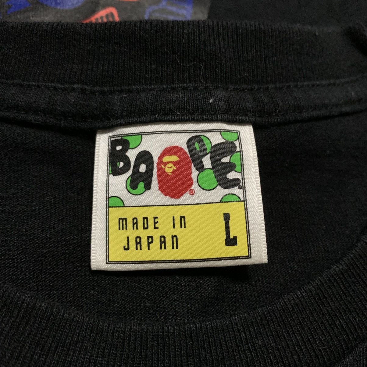 Bape Bape Large Walkers Graphic Black Tee A Bathing Ape Size US L / EU 52-54 / 3 - 4 Thumbnail