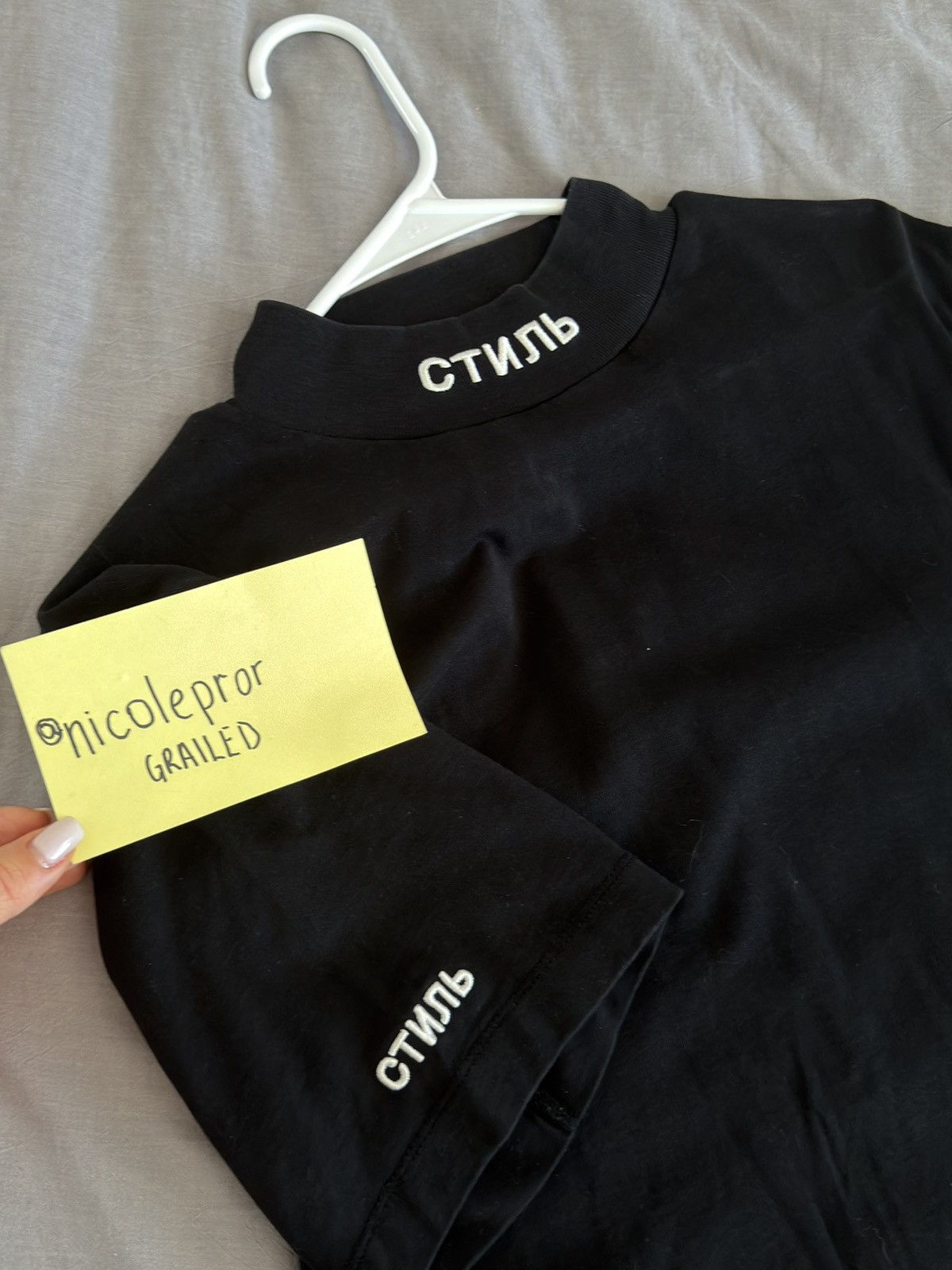 Heron Preston Heron Preston CTNMB Short-Sleeve Turtleneck Size US M / EU 48-50 / 2 - 2 Thumbnail
