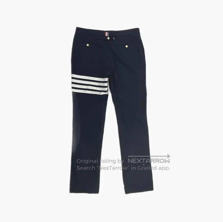 Thom Browne Thom Browne Navy Blue Stripe Casual Pants. Size 30" / US 8 / IT 44 - 3 Thumbnail