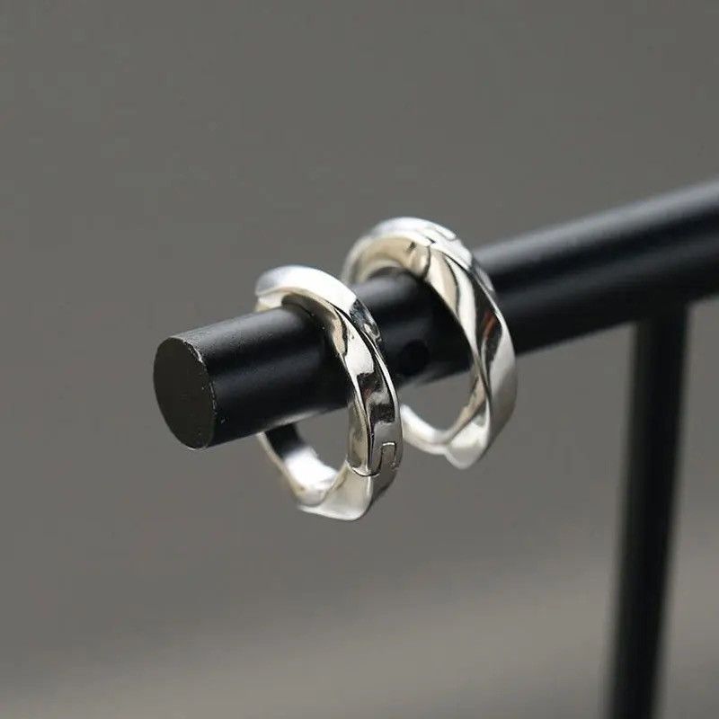 Jewelry × Vintage 1pair New Fashion Round Earrings Size ONE SIZE - 2 Thumbnail