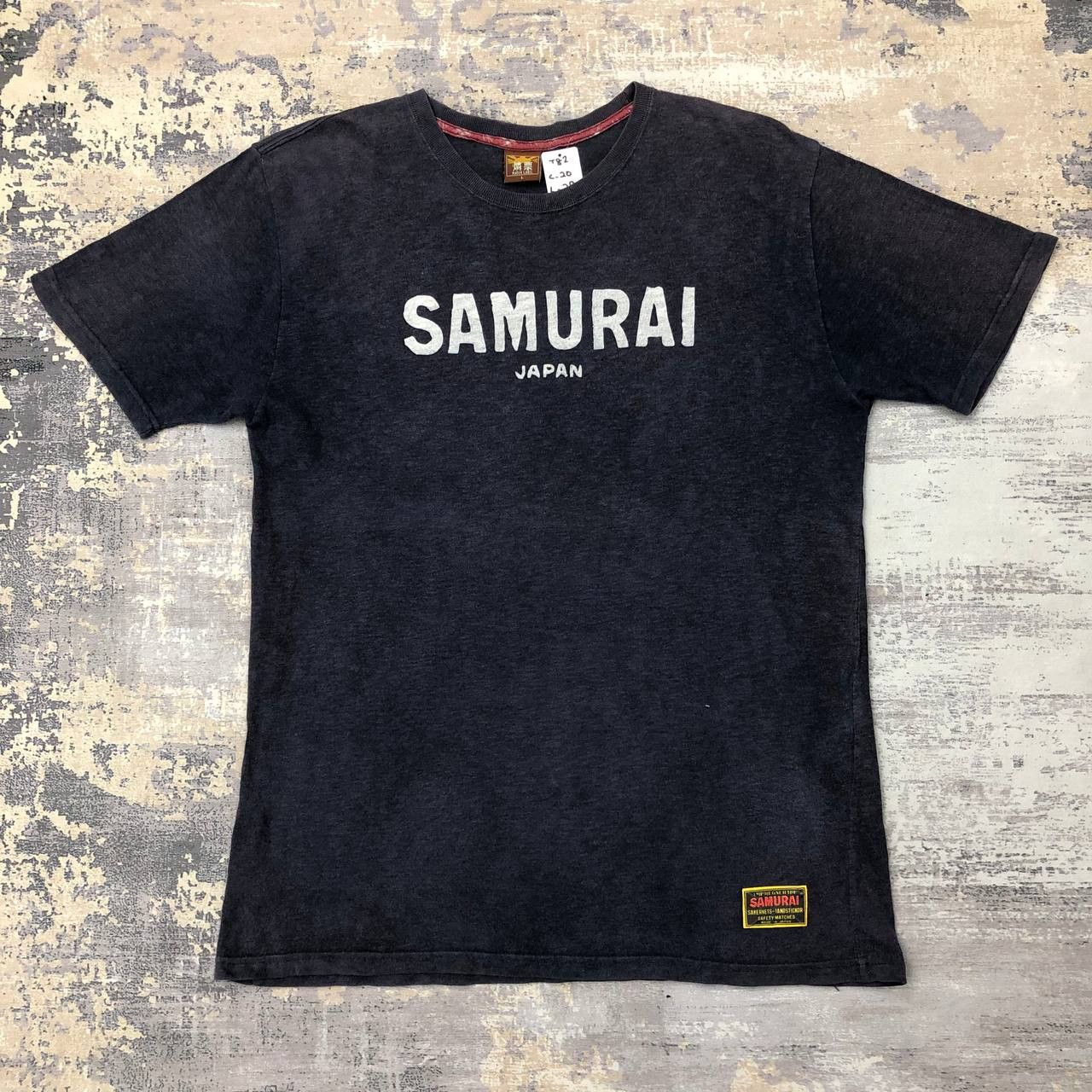 Japanese Brand × Samurai Jeans T82 SUN FADED VTG SAMURAI JAPAN TEE Size US M / EU 48-50 / 2 - 2 Thumbnail