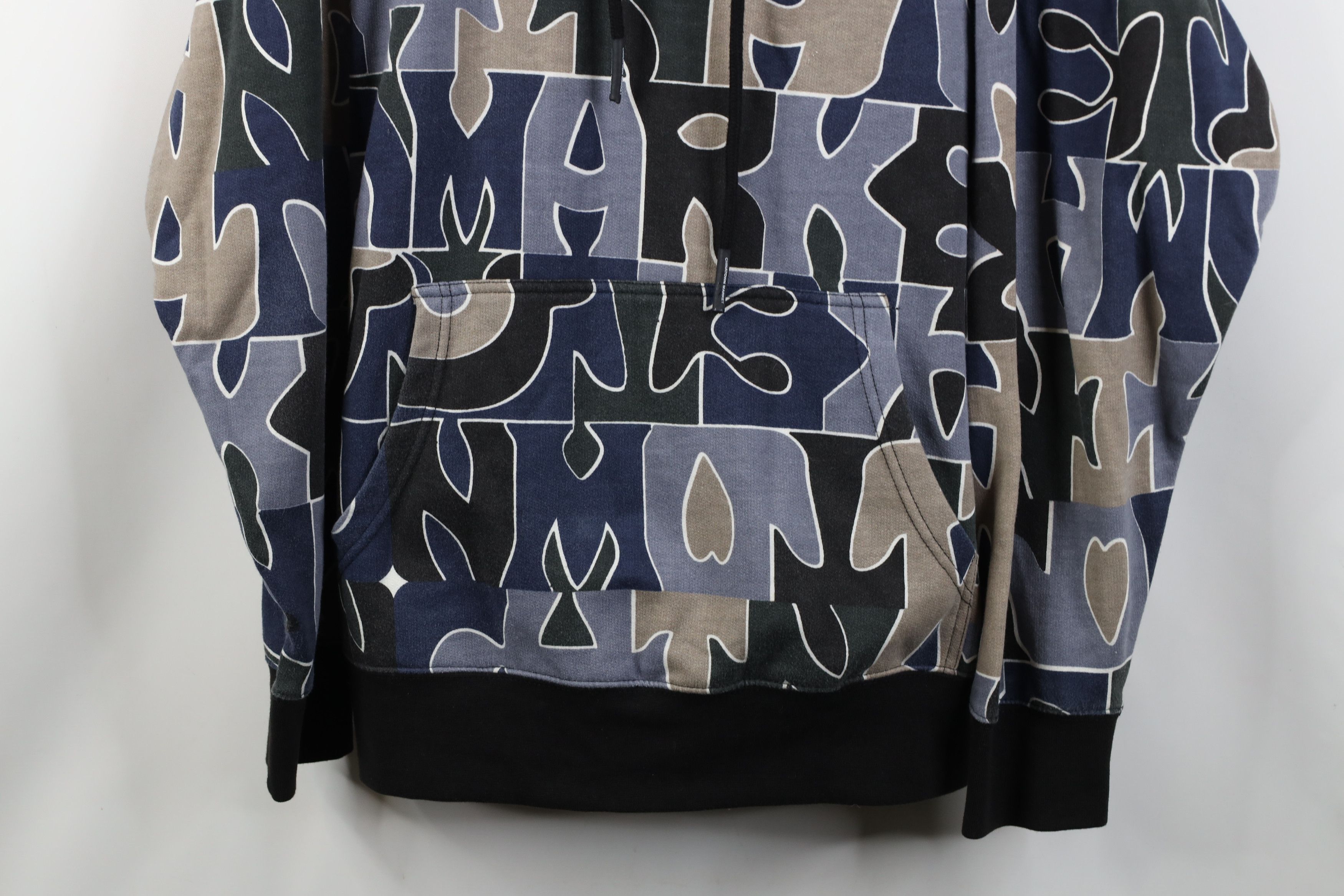 Vintage Chinatown Market Spell Out Jigsaw Puzzle Hoodie Sweatshirt Size US L / EU 52-54 / 3 - 3 Thumbnail