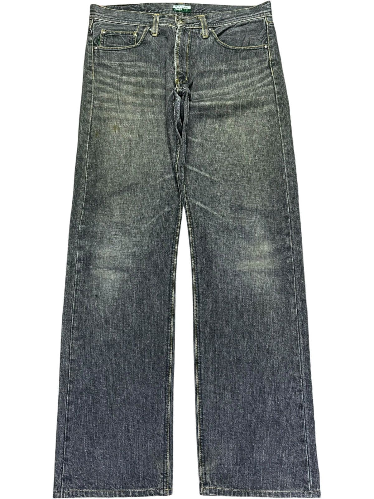 Paul Smith × Vintage Vintage Paul Smith Faded Wash Loose Fit Jeans Size US 32 / EU 48 - 1 Thumbnail