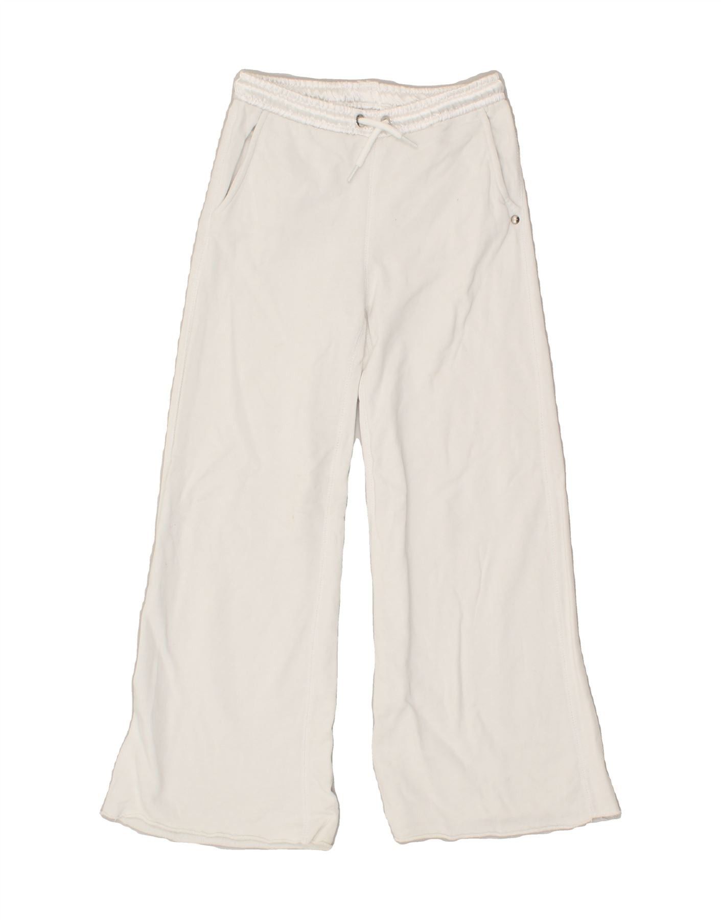 Diesel Girls Tracksuit Trousers 7-8 Years White Size 27" / US 4 / IT 40 - 1 Thumbnail