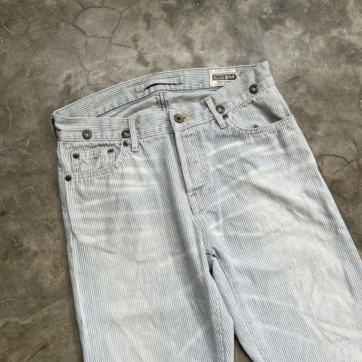 GOA 2000s Goa Hickory Selvedge Pants Size US 28 / EU 44 - 4 Thumbnail