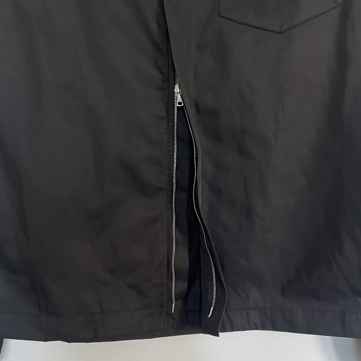 Dries Van Noten Dries Van Noten black water repellent nylon overshirt jacket Size US M / EU 48-50 / 2 - 5 Thumbnail