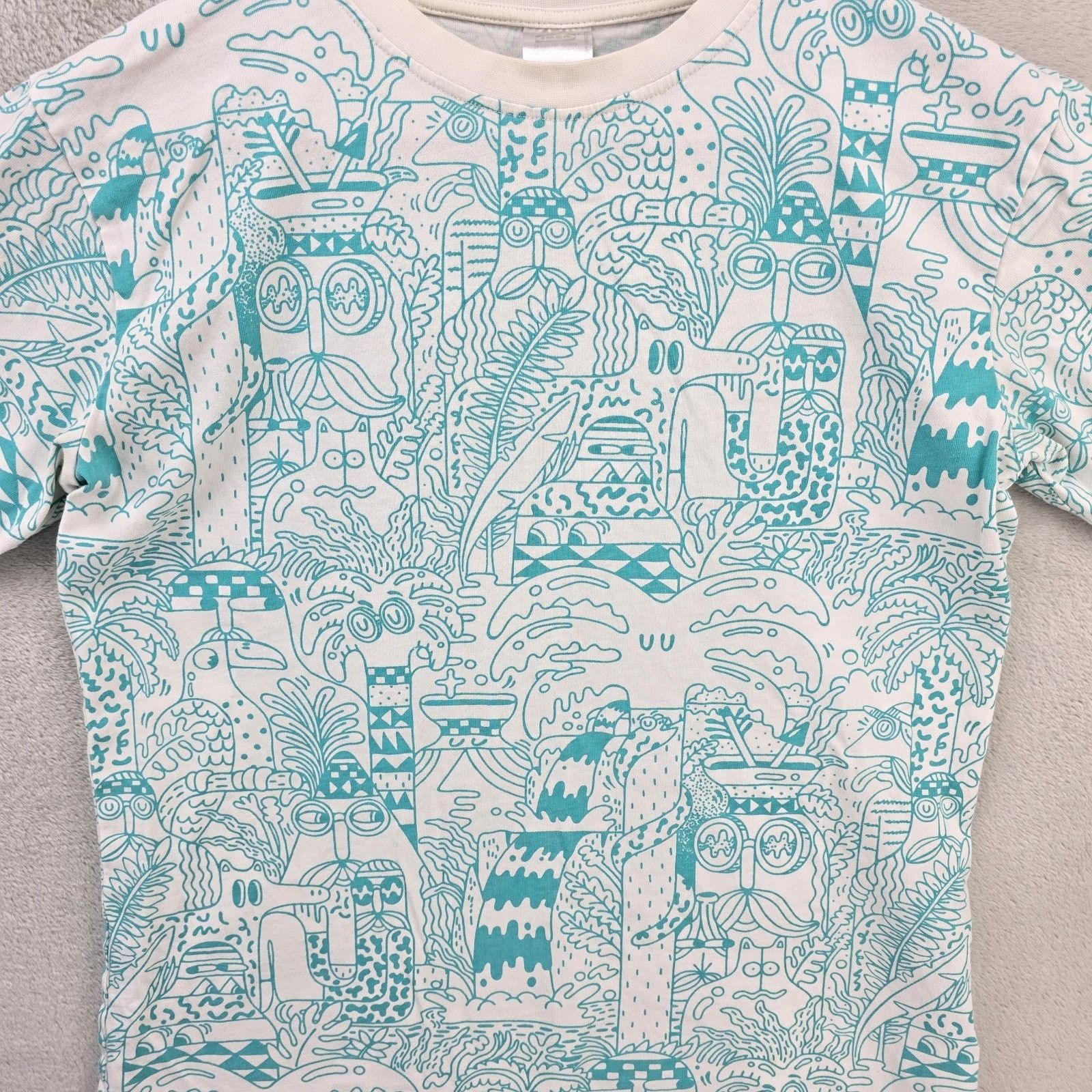 Ikea Ikea Steve Harrington Shirt Mens Small AOP Graffiti Vintage Size US S / EU 44-46 / 1 - 2 Thumbnail
